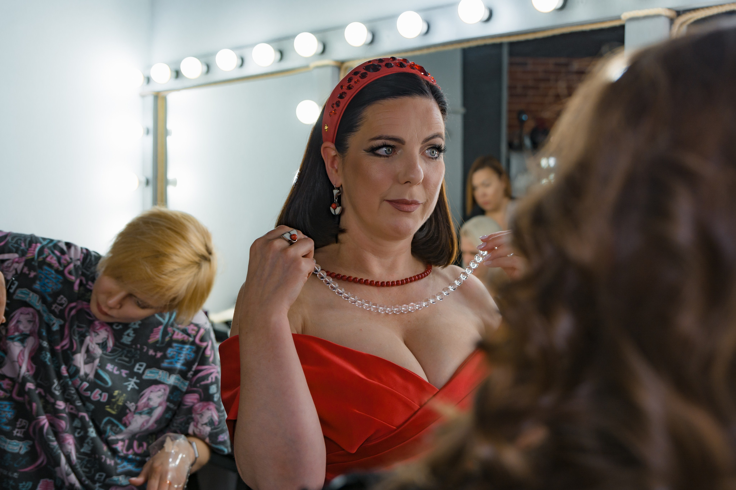 Фэшн-съёмка участниц Миссис Бизнес Гатчина 2023. Портретный фотограф в Санкт-Петербурге Дмитриева Наталия