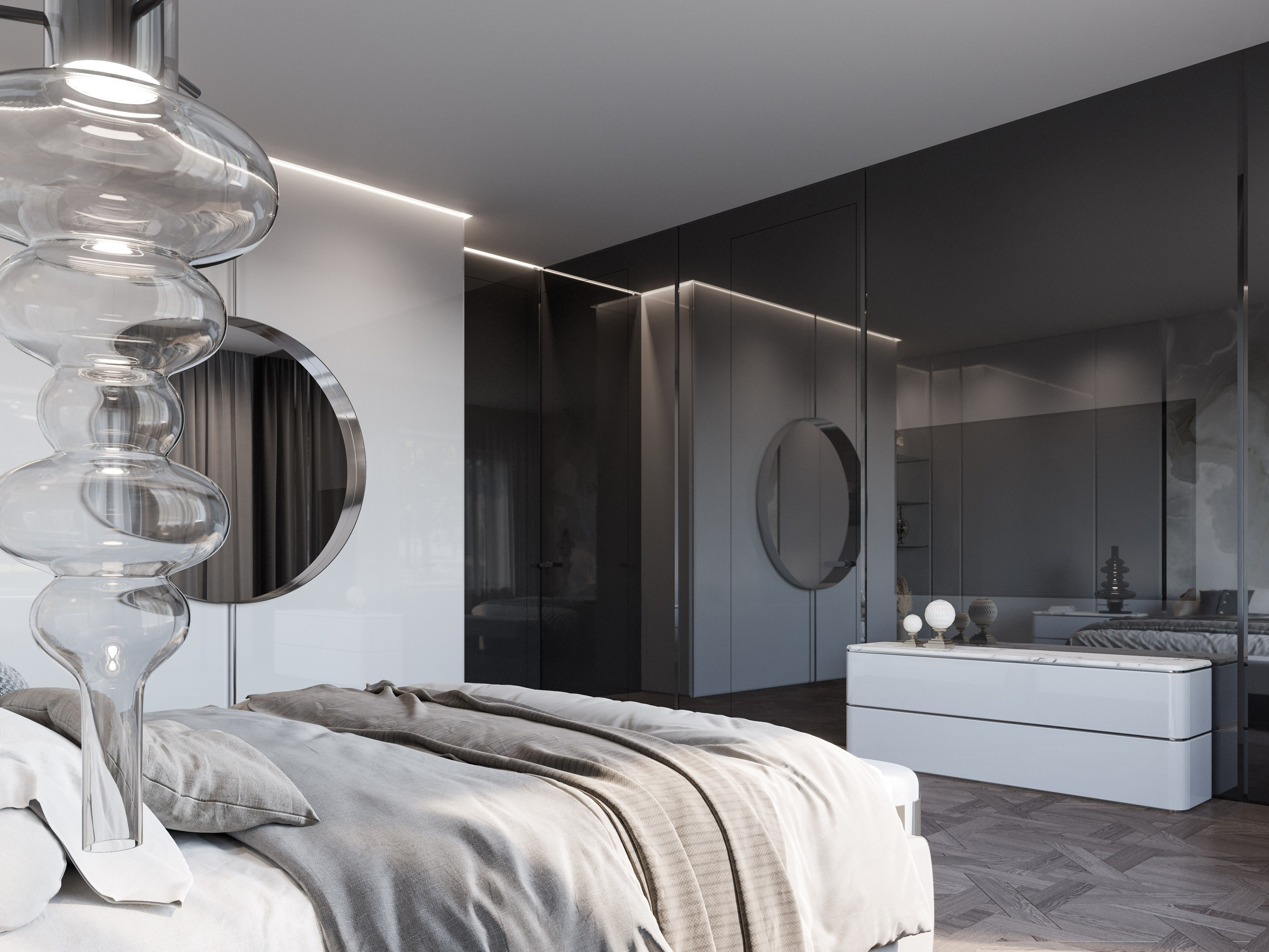 3D Визуализация Элитной Квартиры в Современном Стиле. Визуализатор интерьера в Москве | Брагин Кирилл