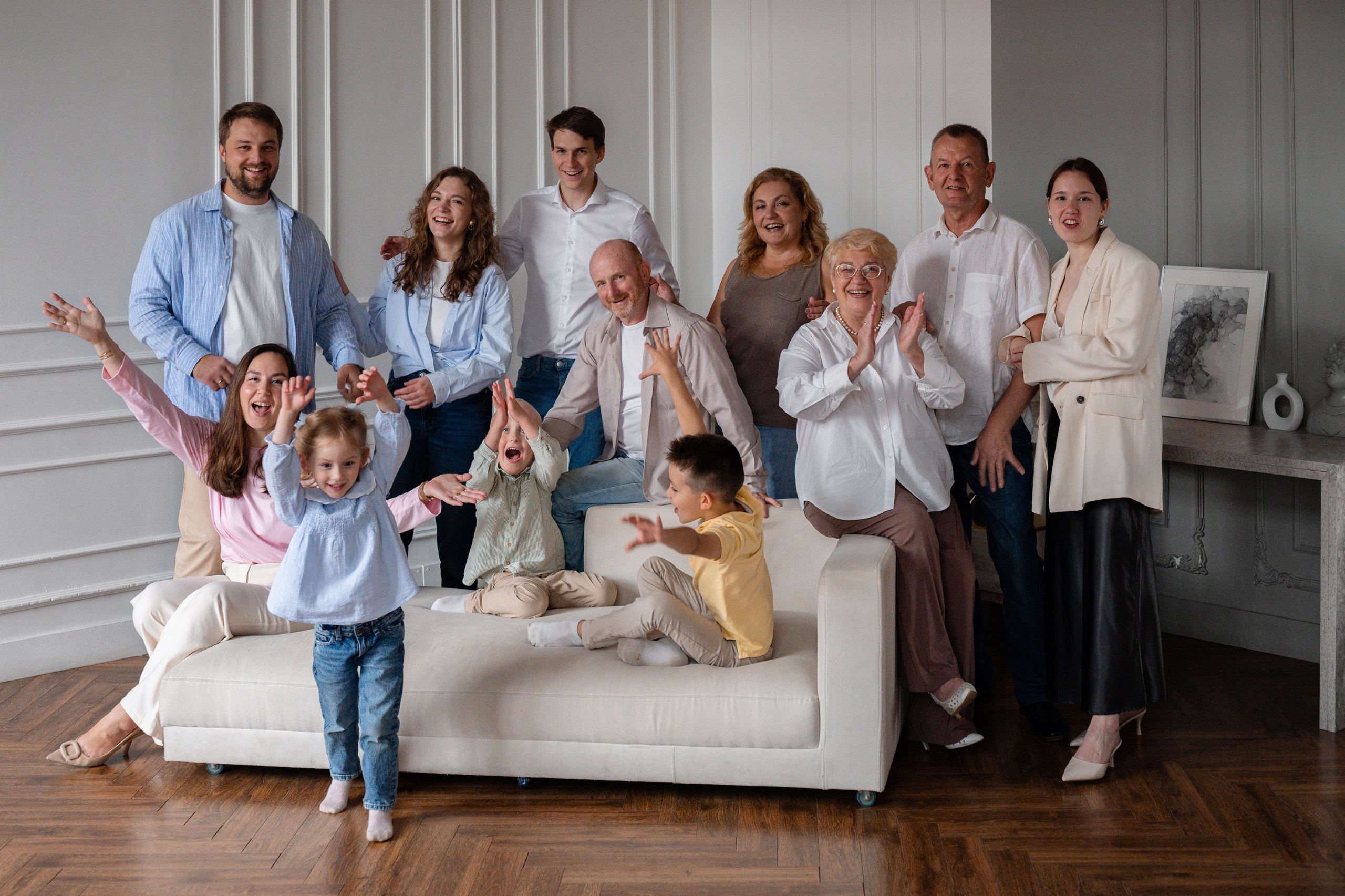 Семейная фотосессия. Фотограф Юлия Кондратьева