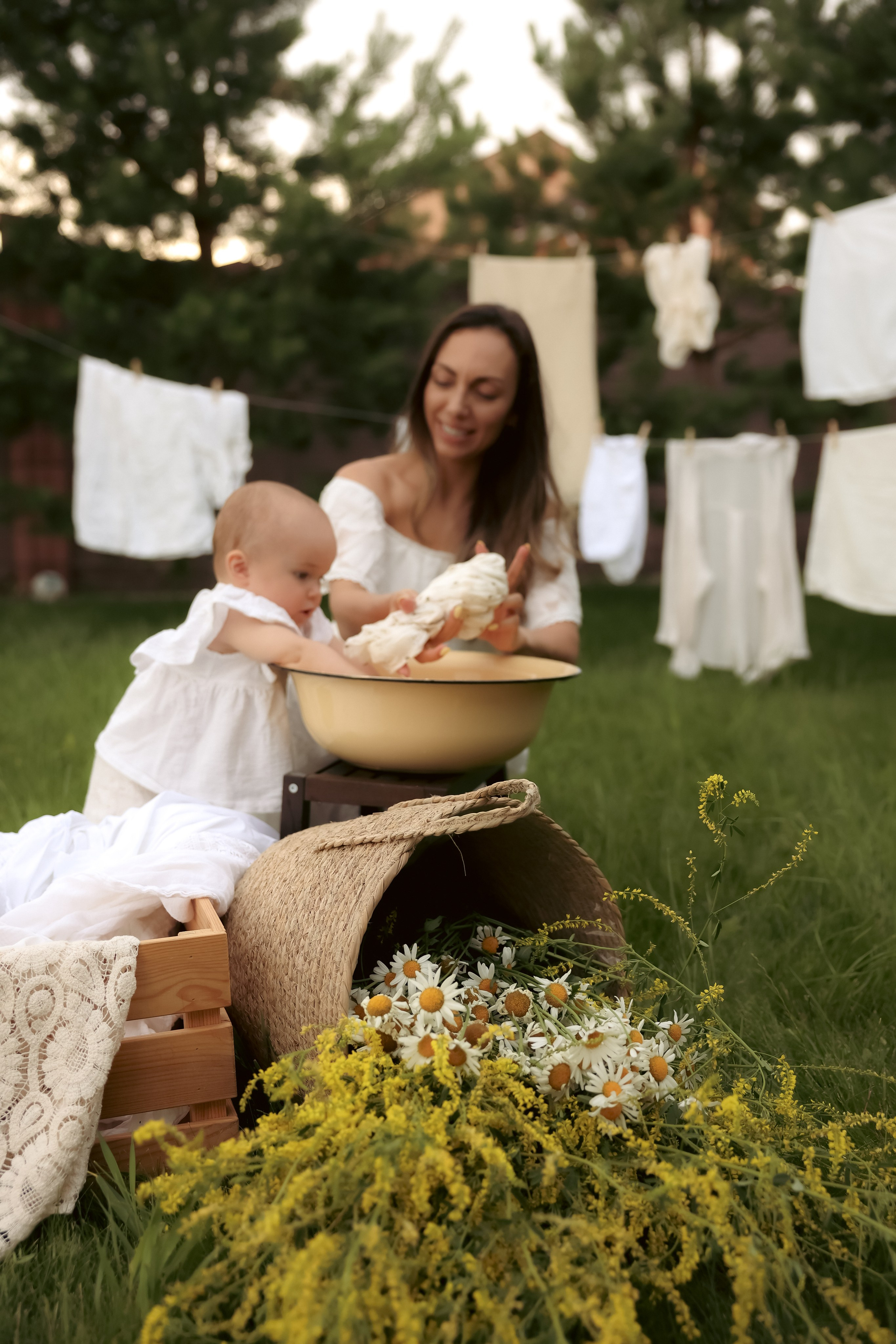 Большая стирка. Ваш семейный newborn и lifestyle фотограф в СПБ Наталья Журавлева