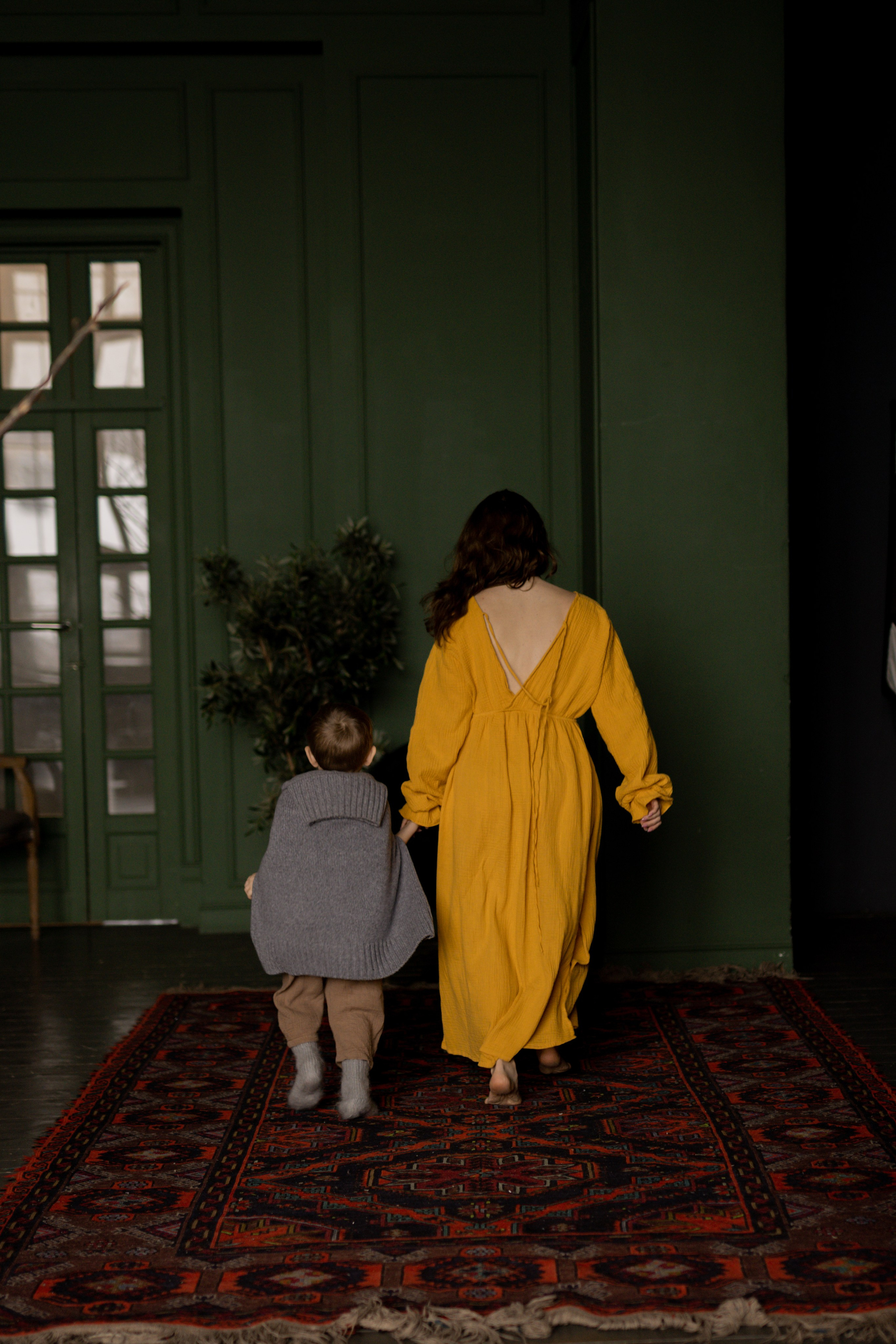 Татьяна и Миша в студии. Фотограф грудного вскармливания в Москве Екатерина