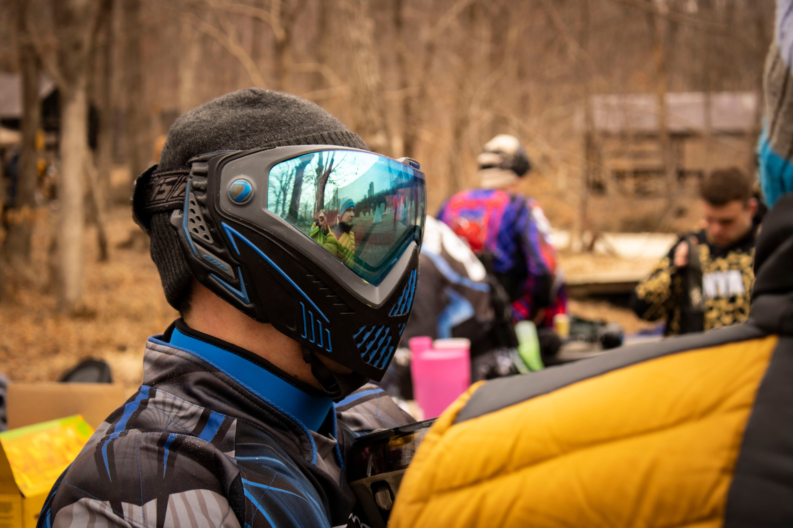 Турнир на кубок Федерации пейнтбола 6 апреля 2024 г. Фотограф г. Владивосток