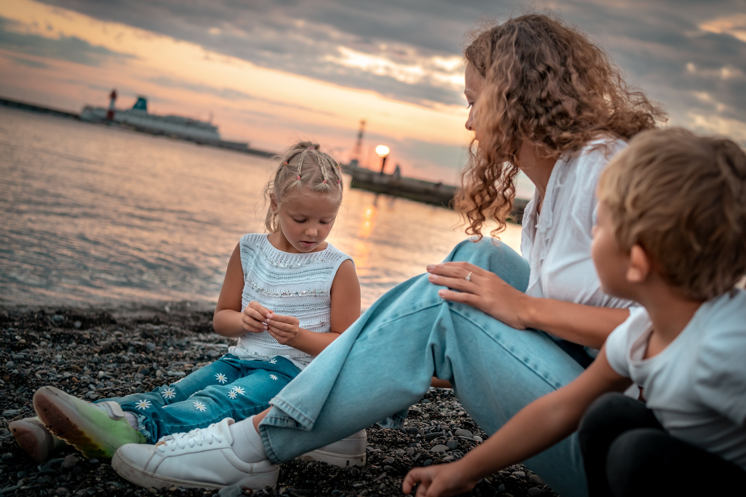 День с семьей, Сочи. Семейный фотограф Варвара Сорока в городе Москве
