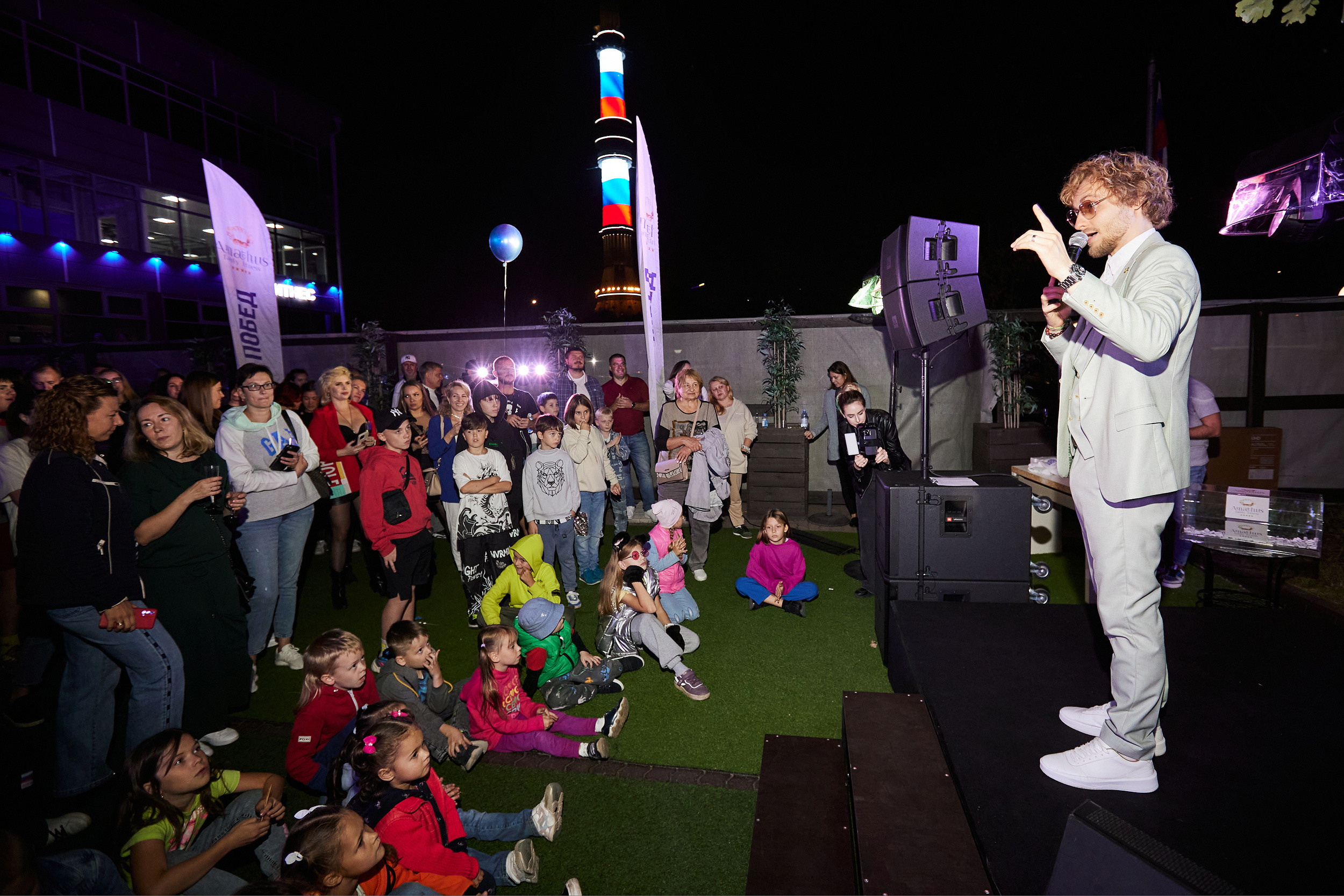 День рождения фитнес клуба Amathus. Фотограф Недорез Александр в Москве. Репортаж на ваших мероприятиях