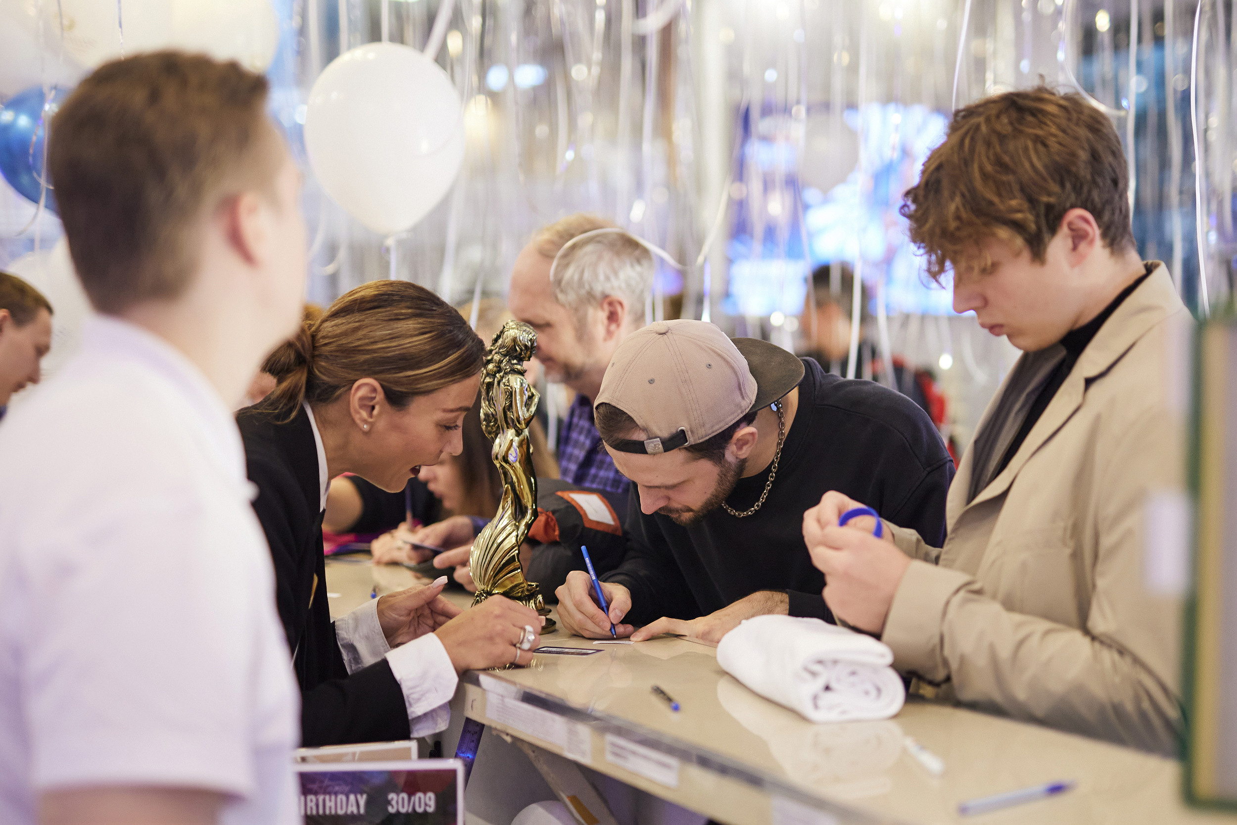 День рождения фитнес клуба Amathus. Фотограф Недорез Александр в Москве. Репортаж на ваших мероприятиях
