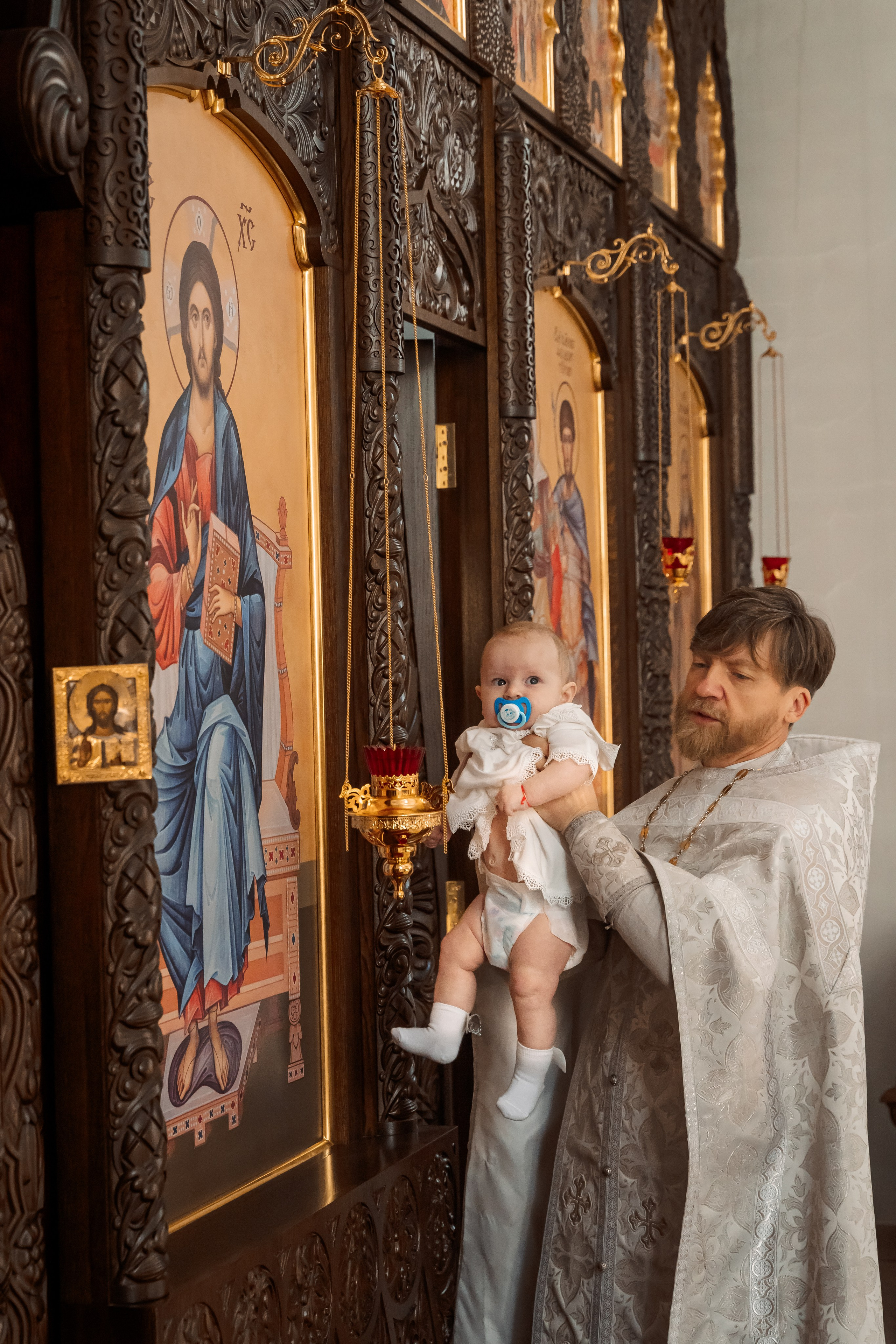 Крещение Данилы, Храм иконы Божией Матери «Всех скорбящих радость». Семейный фотограф в Саратове