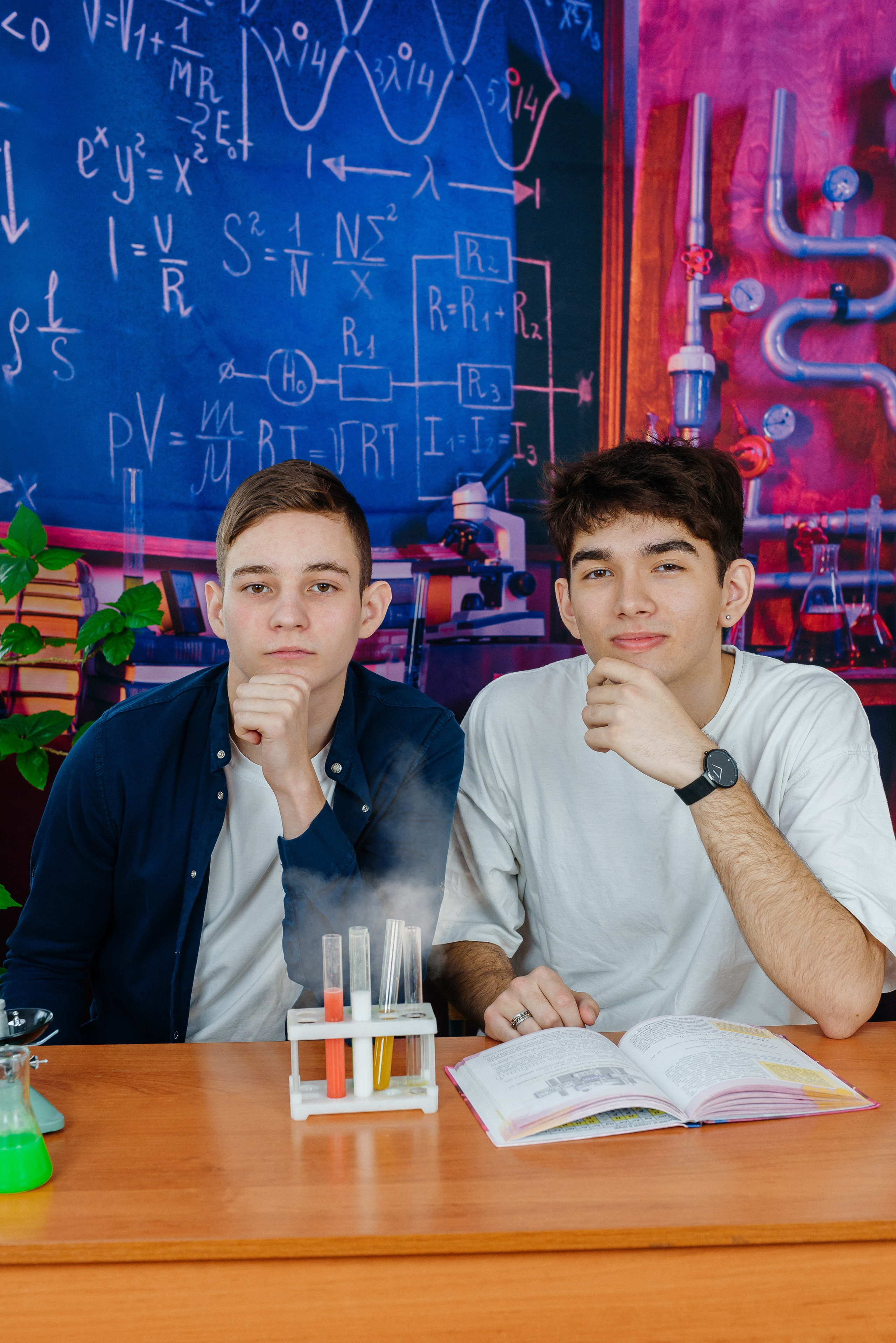 Урок химии. Семейный фотограф в Барнауле