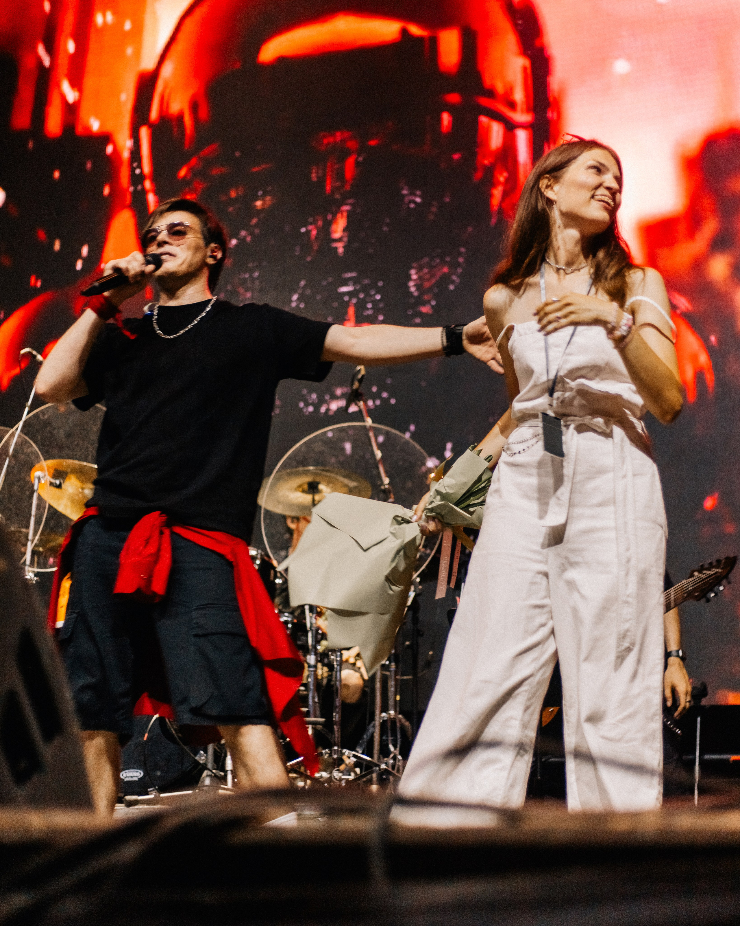 Александр Казьмин и Ярослав Баярунас. 1930 Moscow. Концертный фотограф Аля Рашпиль