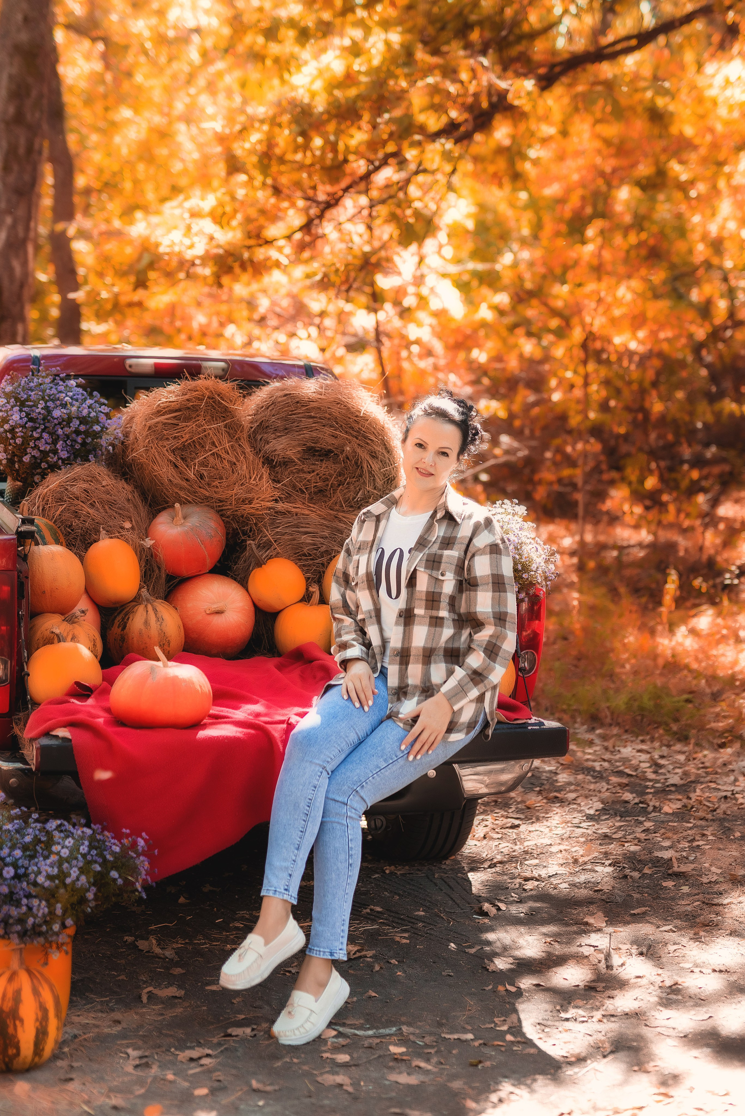 Осеняя фотосессия. Семейный, детский фотограф в Воронеже Анна Никитина