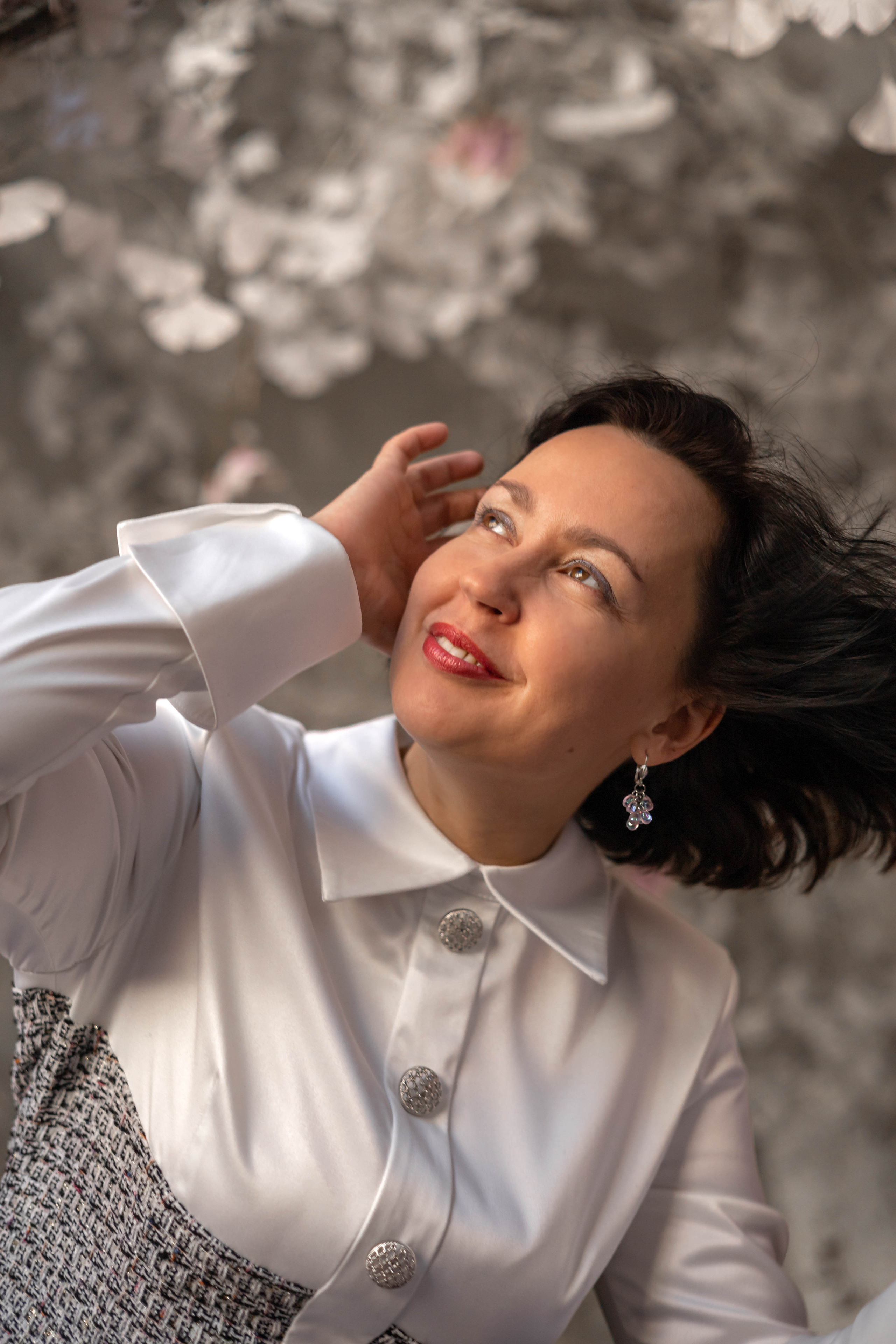 Нина и ее семья брат Саша, мама и папа. Фотограф Катерина Изи