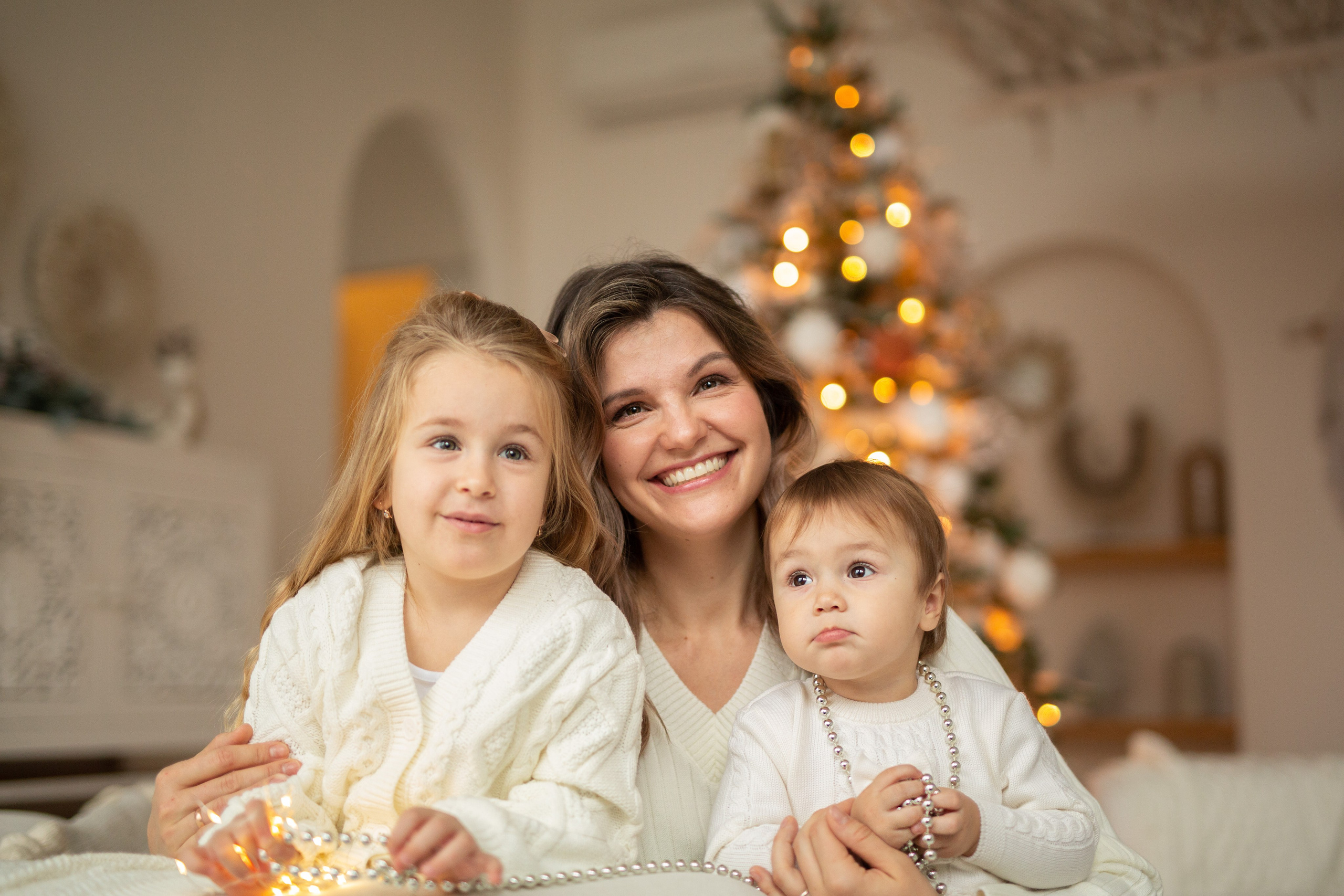 Семья в студии. Семейный и детский фотограф в Москве Юлия