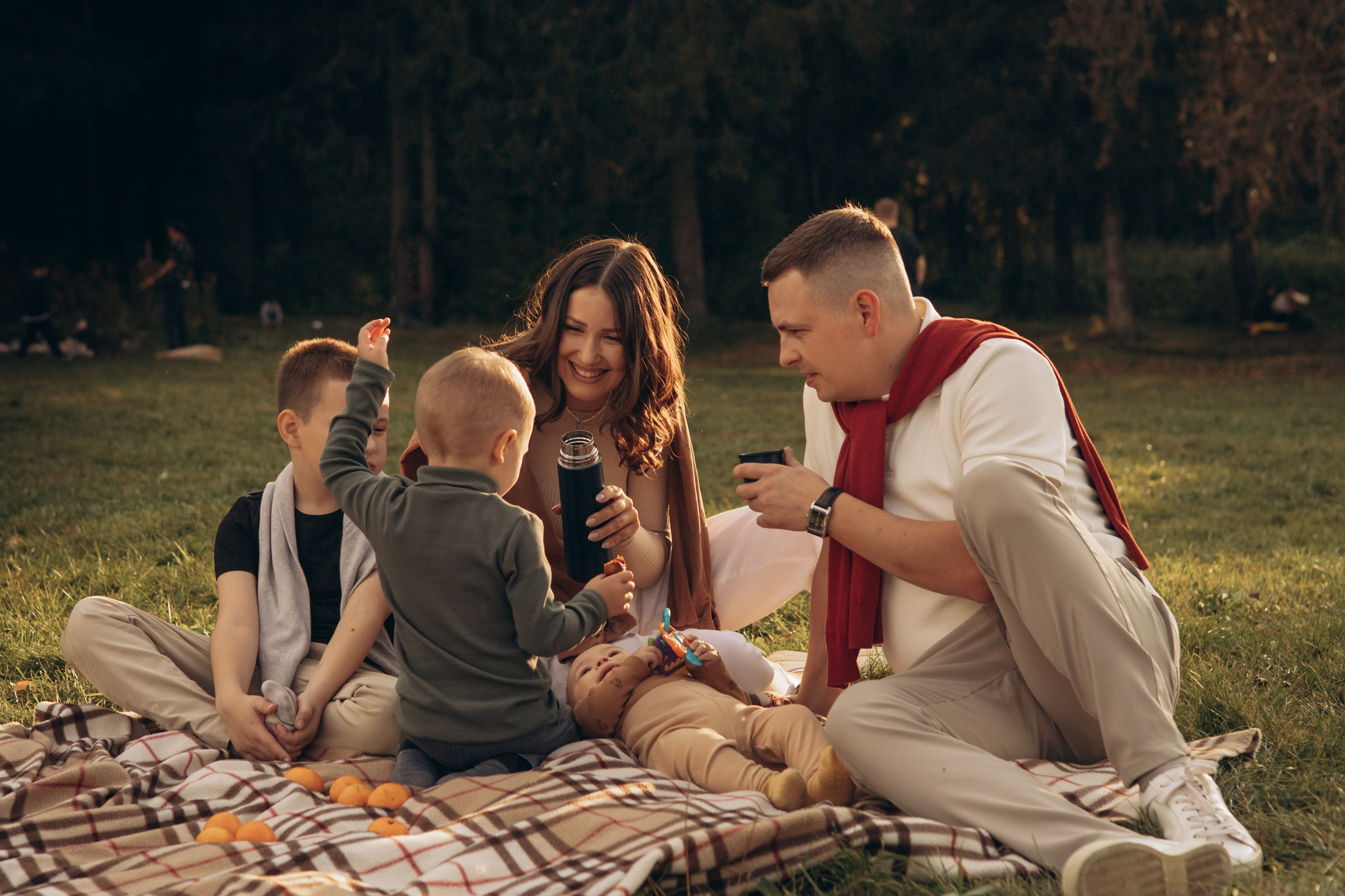 Лена, Саша, Миша, Тимоша, Антоша. Семейный фотограф Екатерина Еремеева