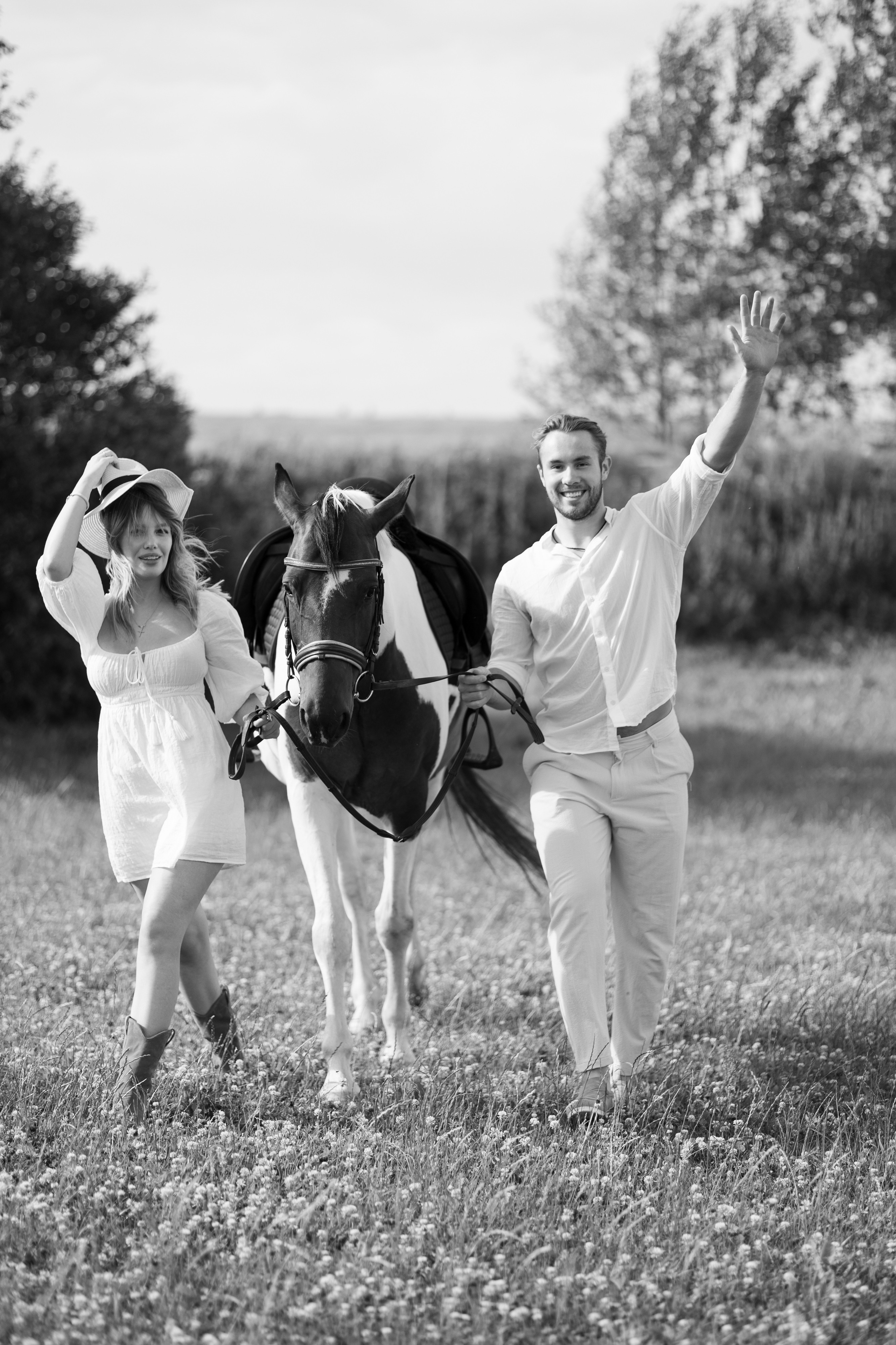 Конная прогулка. Свадебный фотограф Минск РБ