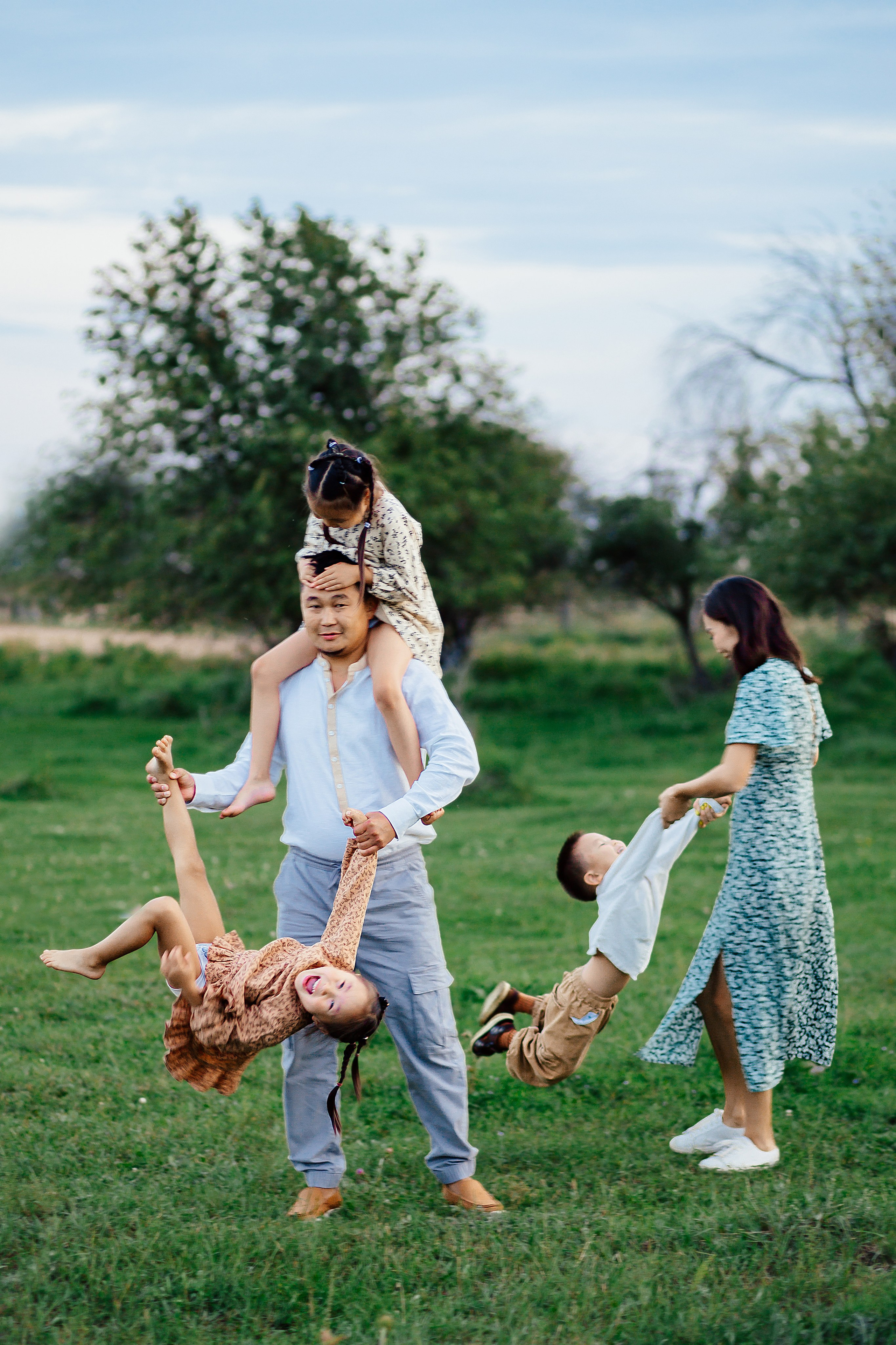 Дарима с семьей. Фотограф Бурятии София Андриянова