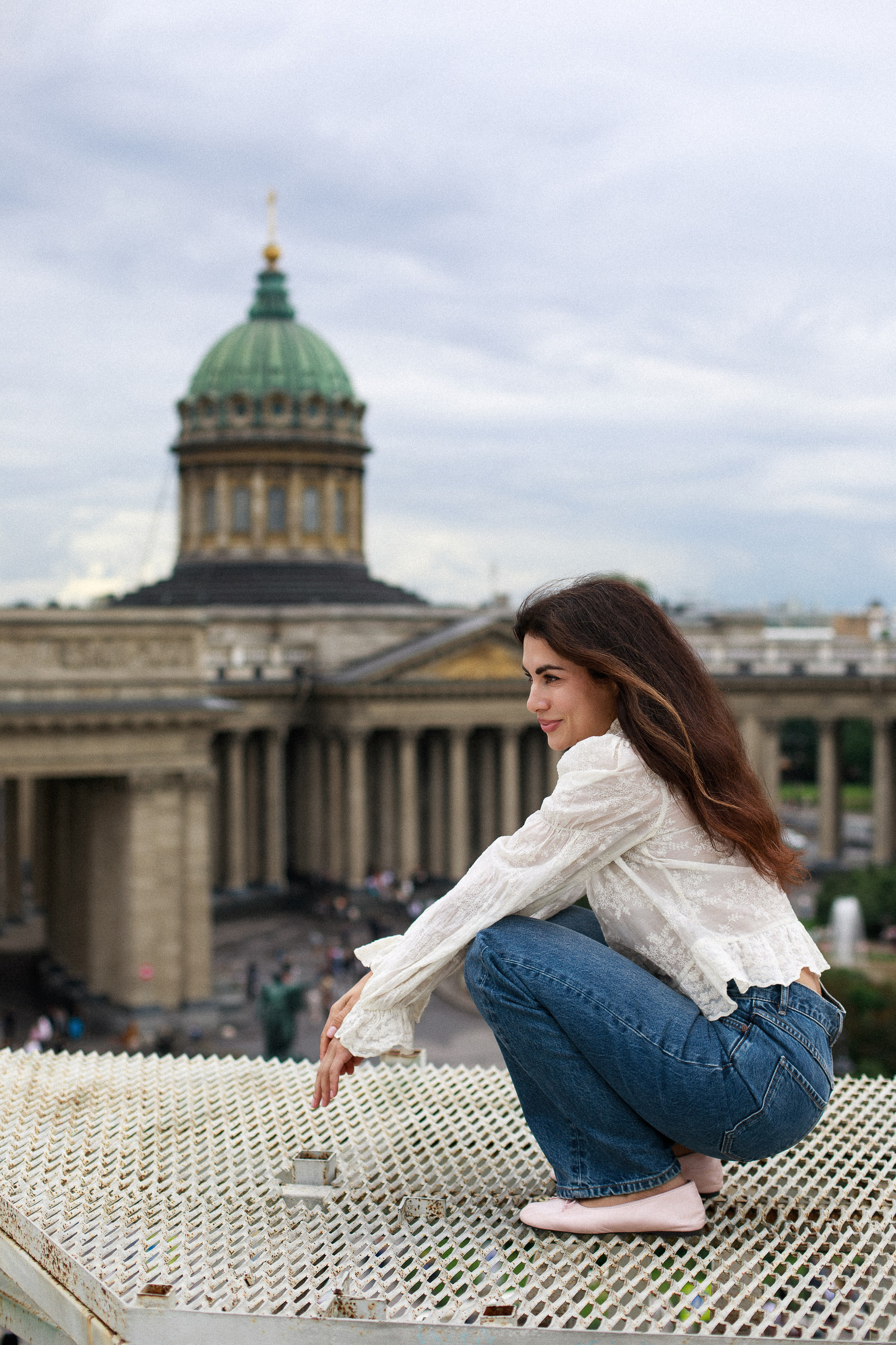 Прогулка у Казанского собора с Ириной. Фотограф в Санкт-Петербурге Таня Михайлова