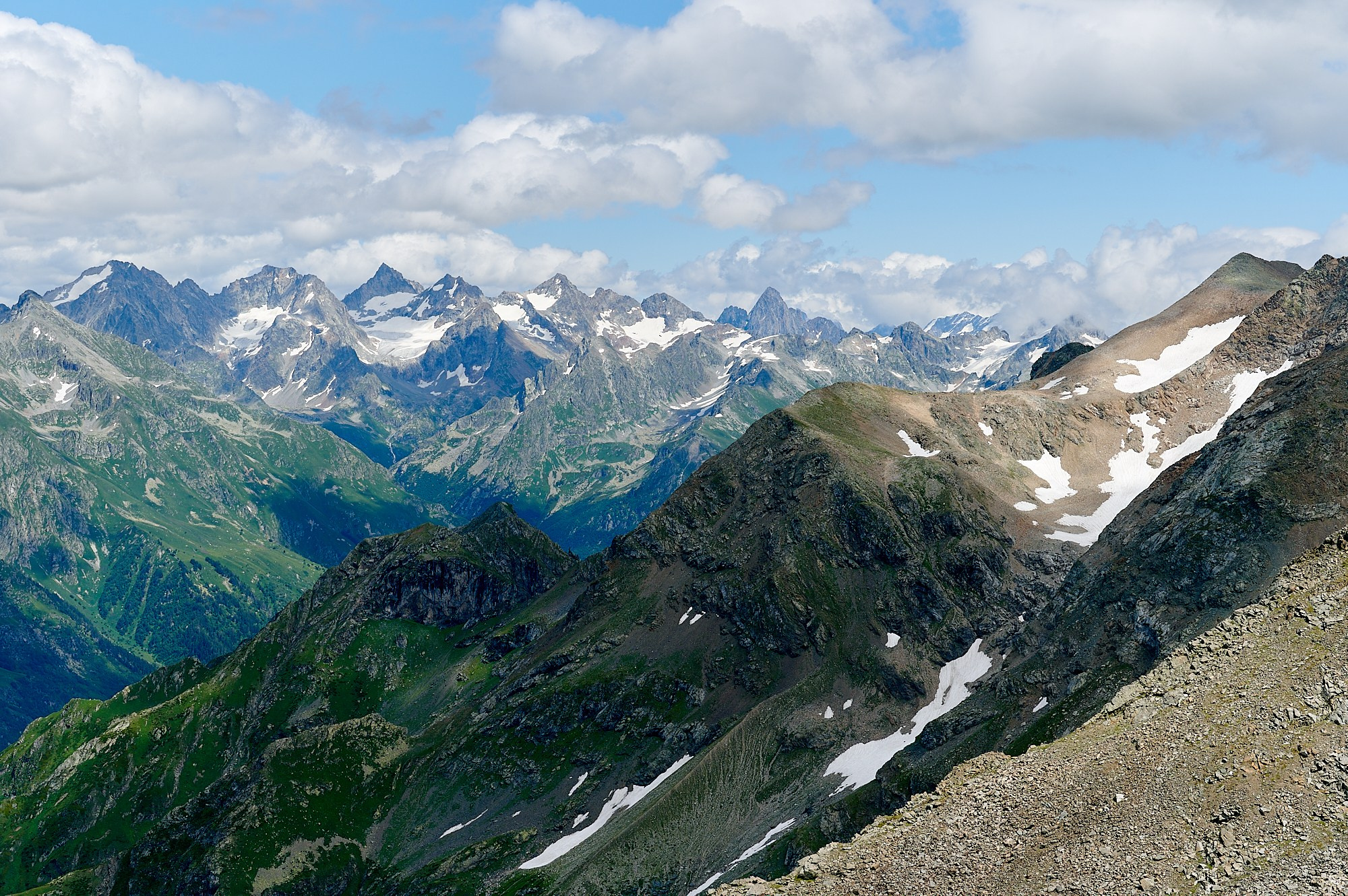 Домбай август 2024. Фотографии отовсюду и обо всем