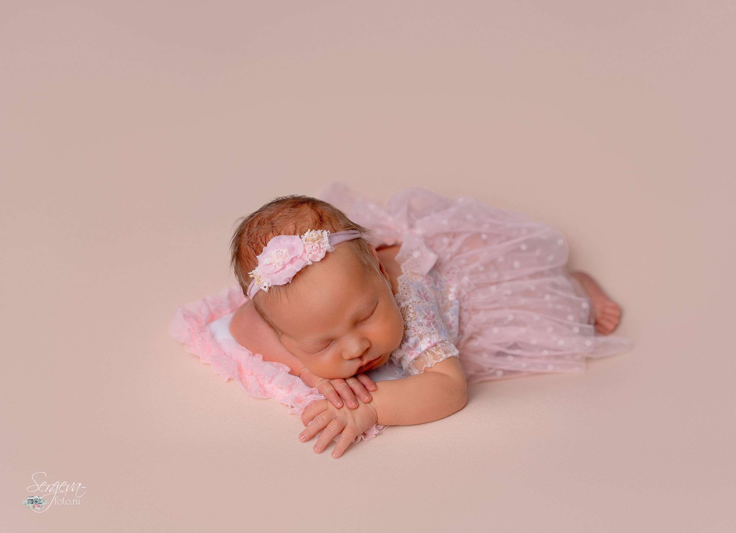 Софья 7 дней. Фотограф новорожденных в Нижнем Новгороде Сергеева Оксана