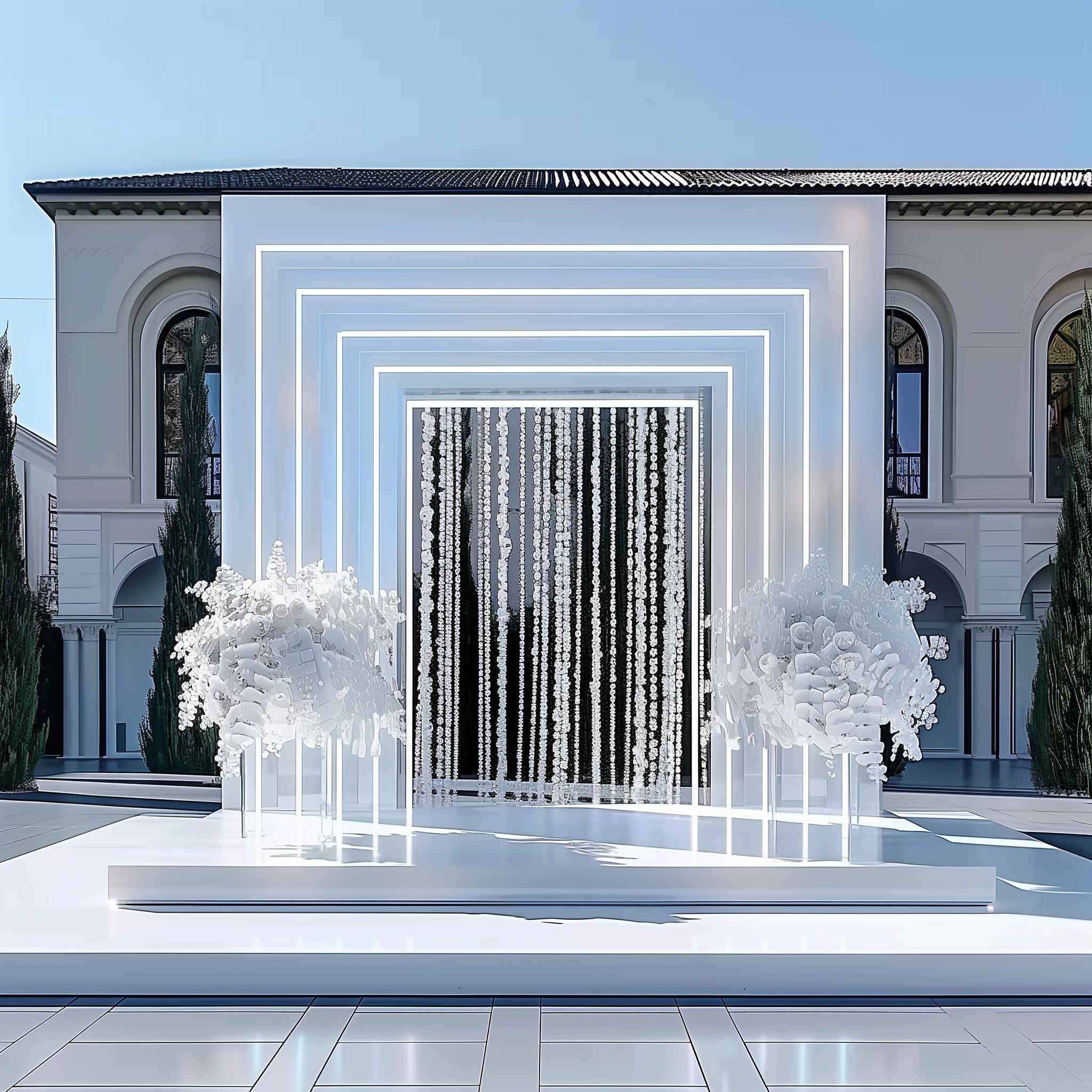 Концепция свадебного декора «Отражаясь в любимых» для LAZAR DECOR. Главная