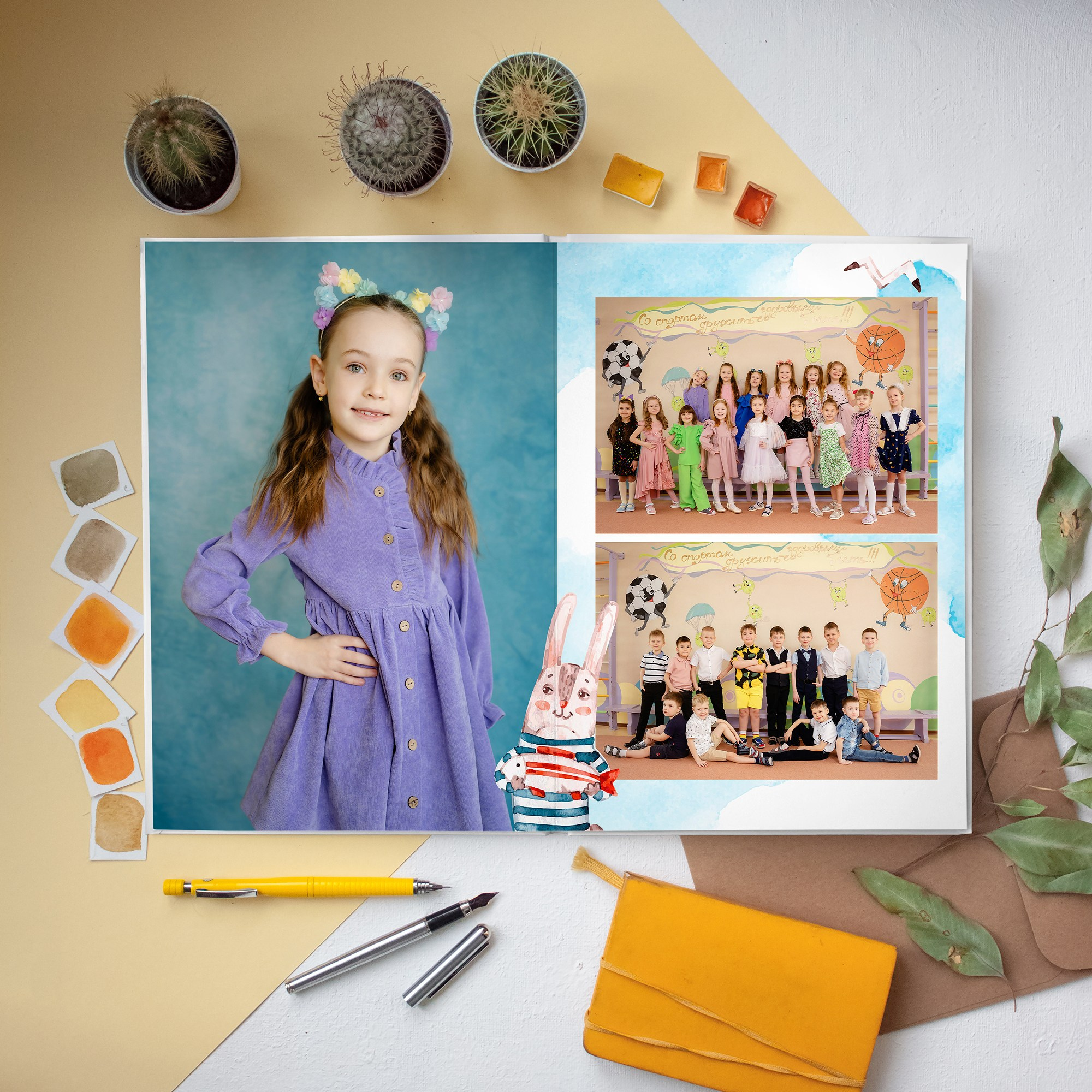 Детский сад. Детский и Школьный фотограф во Владивостоке. Выпускные альбомы