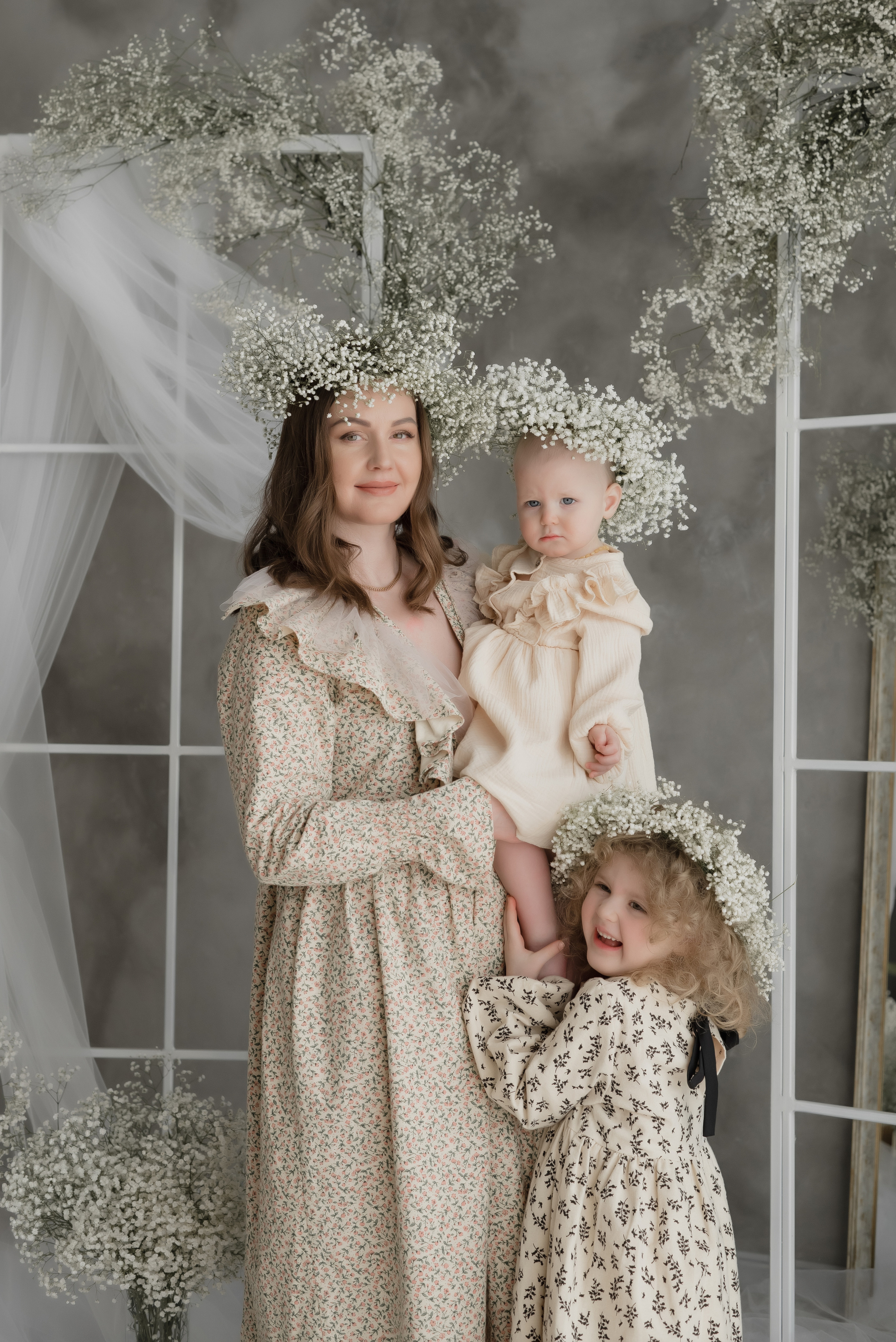 Оля, Маша и Даша. Юля Федоровская. Свадебный и семейный фотограф в Москве