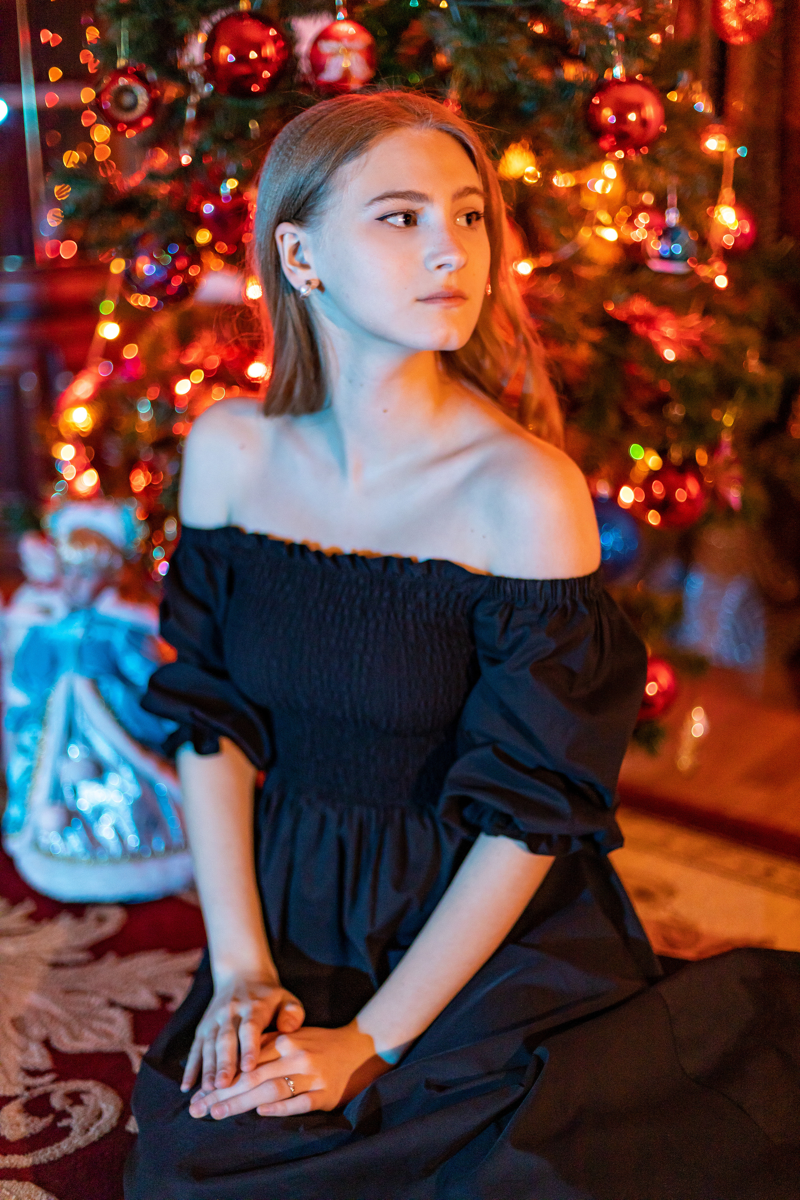 Портрет, 2 вспышки, светофильтры, синхронизатор, canon 50 мм 1,4 (образец боке). Фотограф в Туле Крупский АнДРей. Фотостудия «КАДР71» в Туле