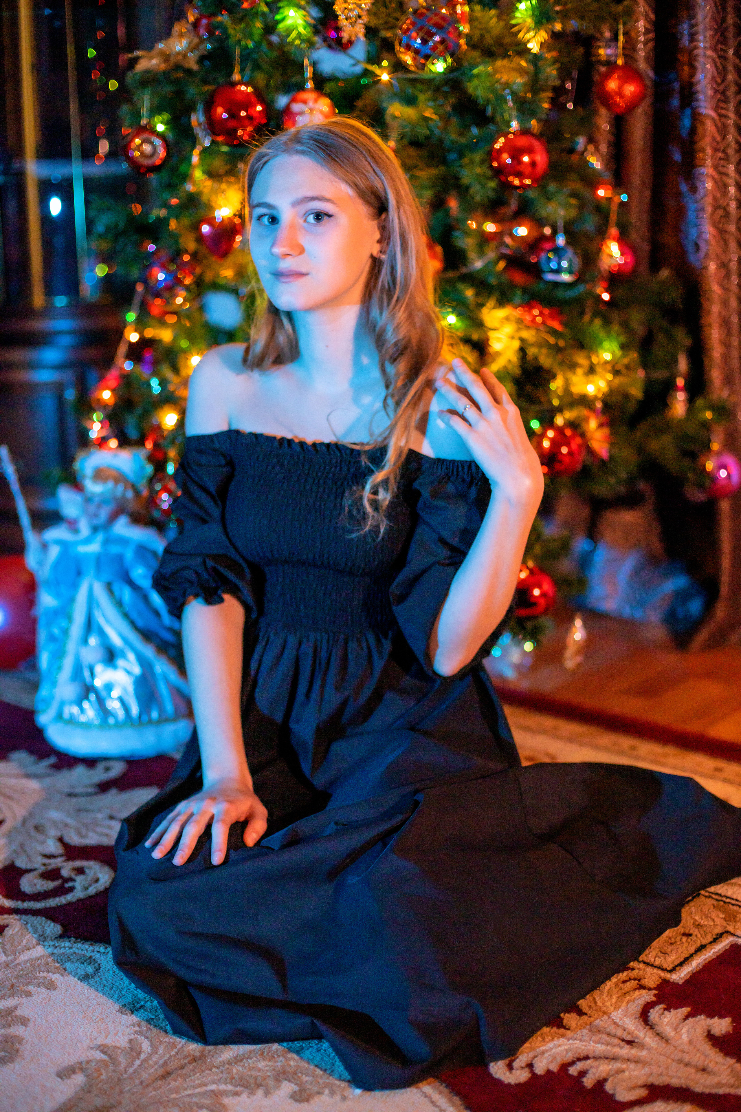 Портрет, 2 вспышки, светофильтры, синхронизатор, canon 50 мм 1,4 (образец боке). Фотограф в Туле Крупский АнДРей. Фотостудия «КАДР71» в Туле