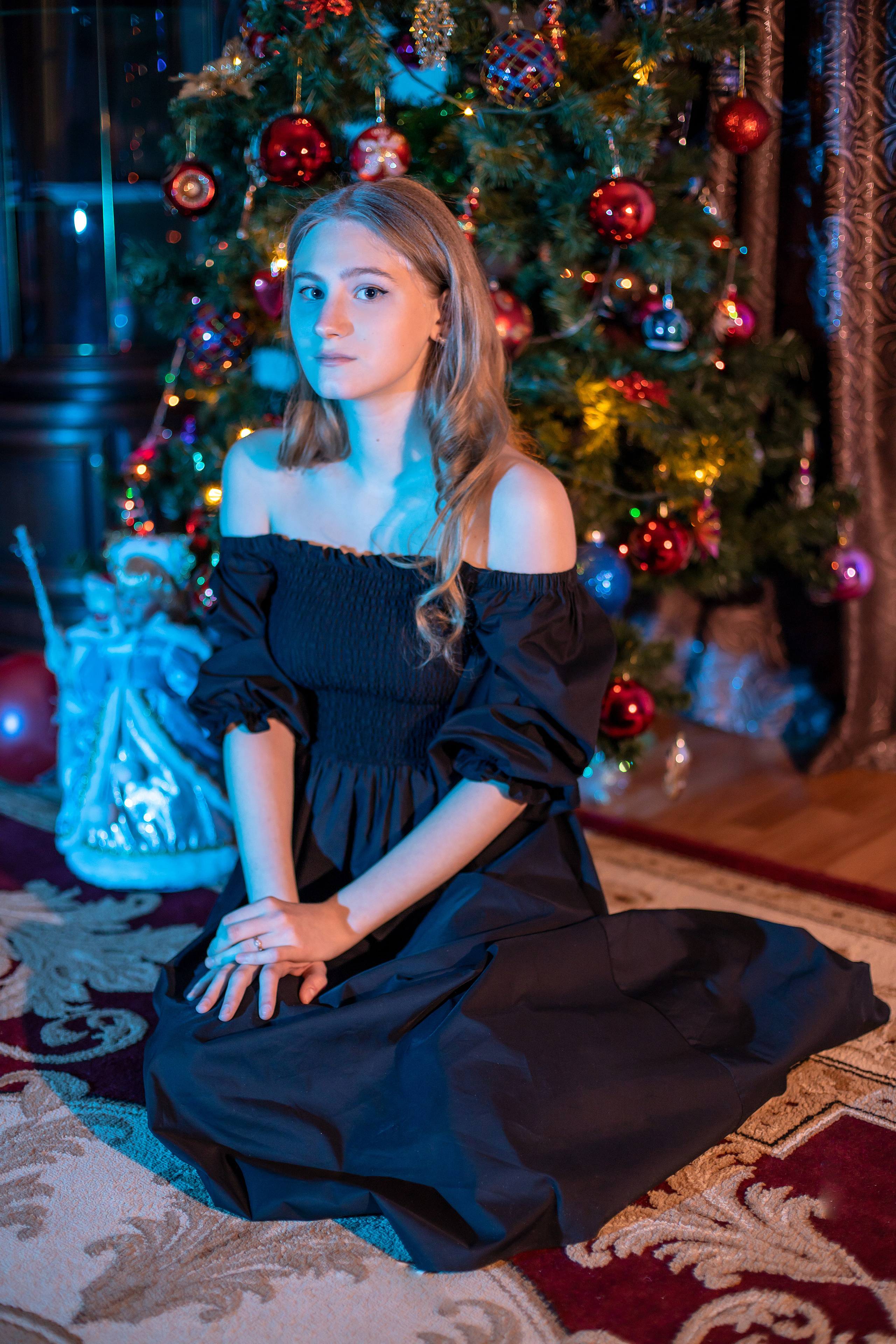 Портрет, 2 вспышки, светофильтры, синхронизатор, canon 50 мм 1,4 (образец боке). Фотограф в Туле Крупский АнДРей. Фотостудия «КАДР71» в Туле