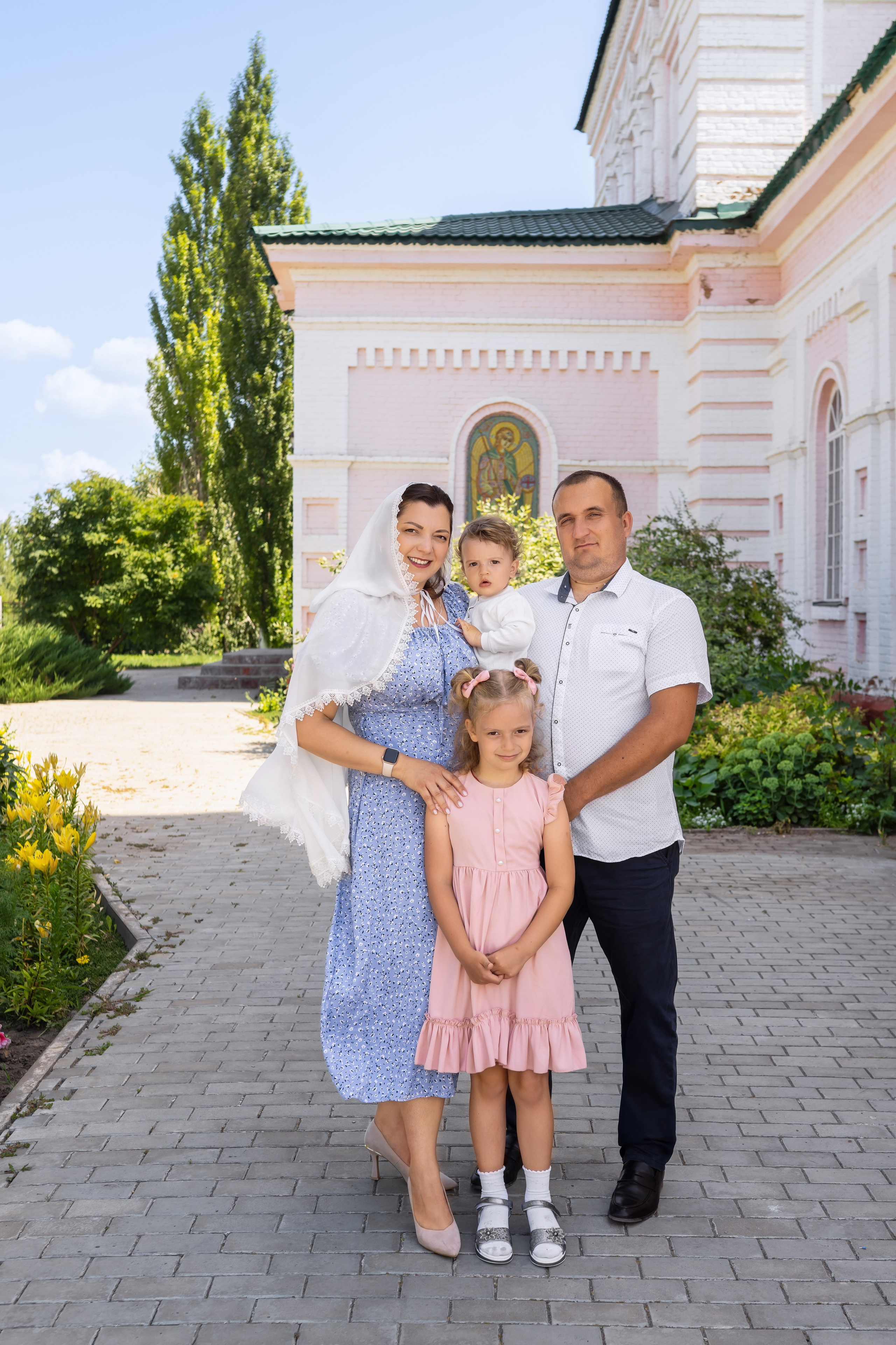 С. Городище. Храм Архангела Михаила. Церковный фотограф на Таинство Крещения и Венчания в Оренбурге и Оренбургской области Екатерина Белкина