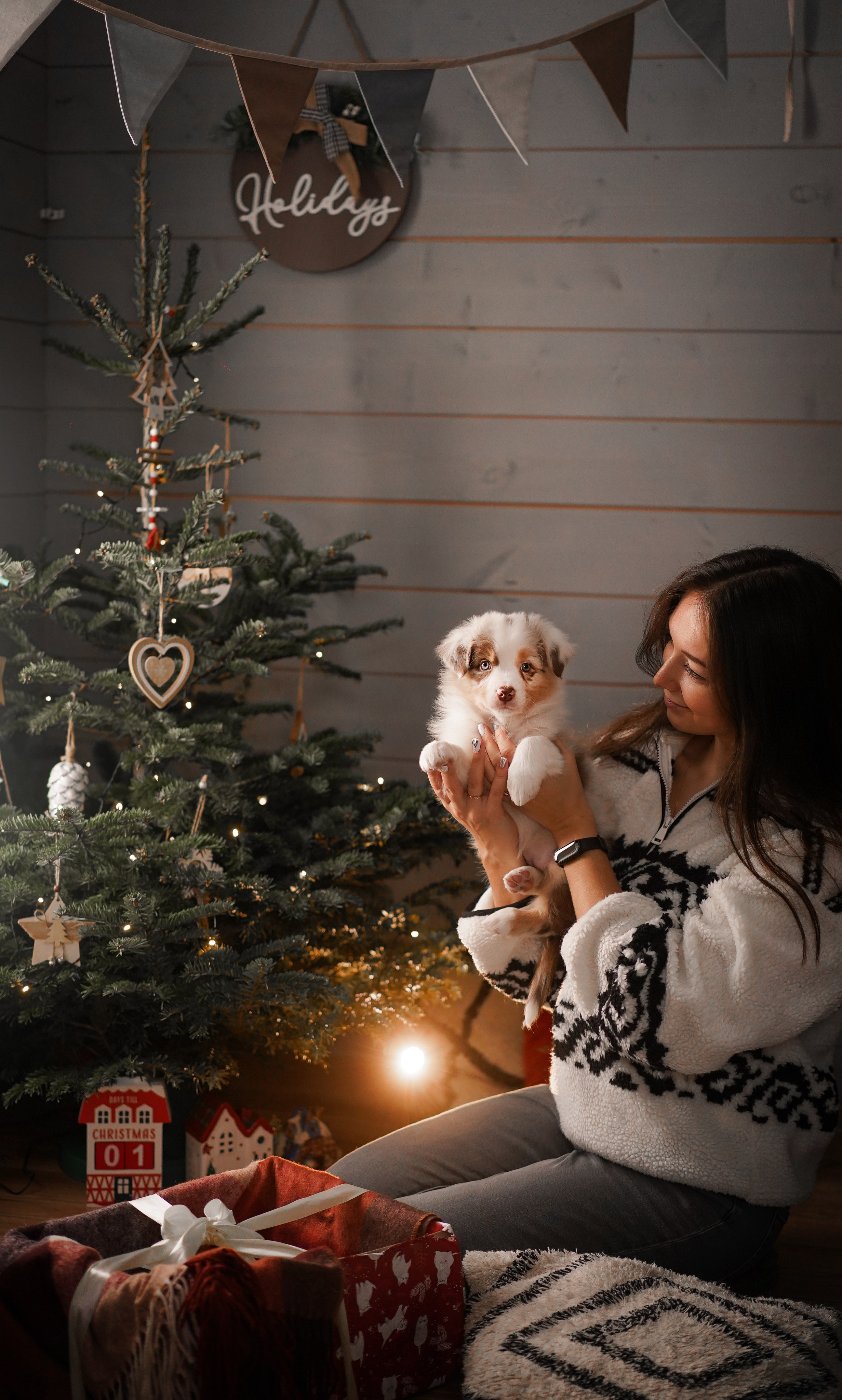 Новый Год с Пандой. Фотограф-анималист в Санкт-Петербурге Яна Мартынова