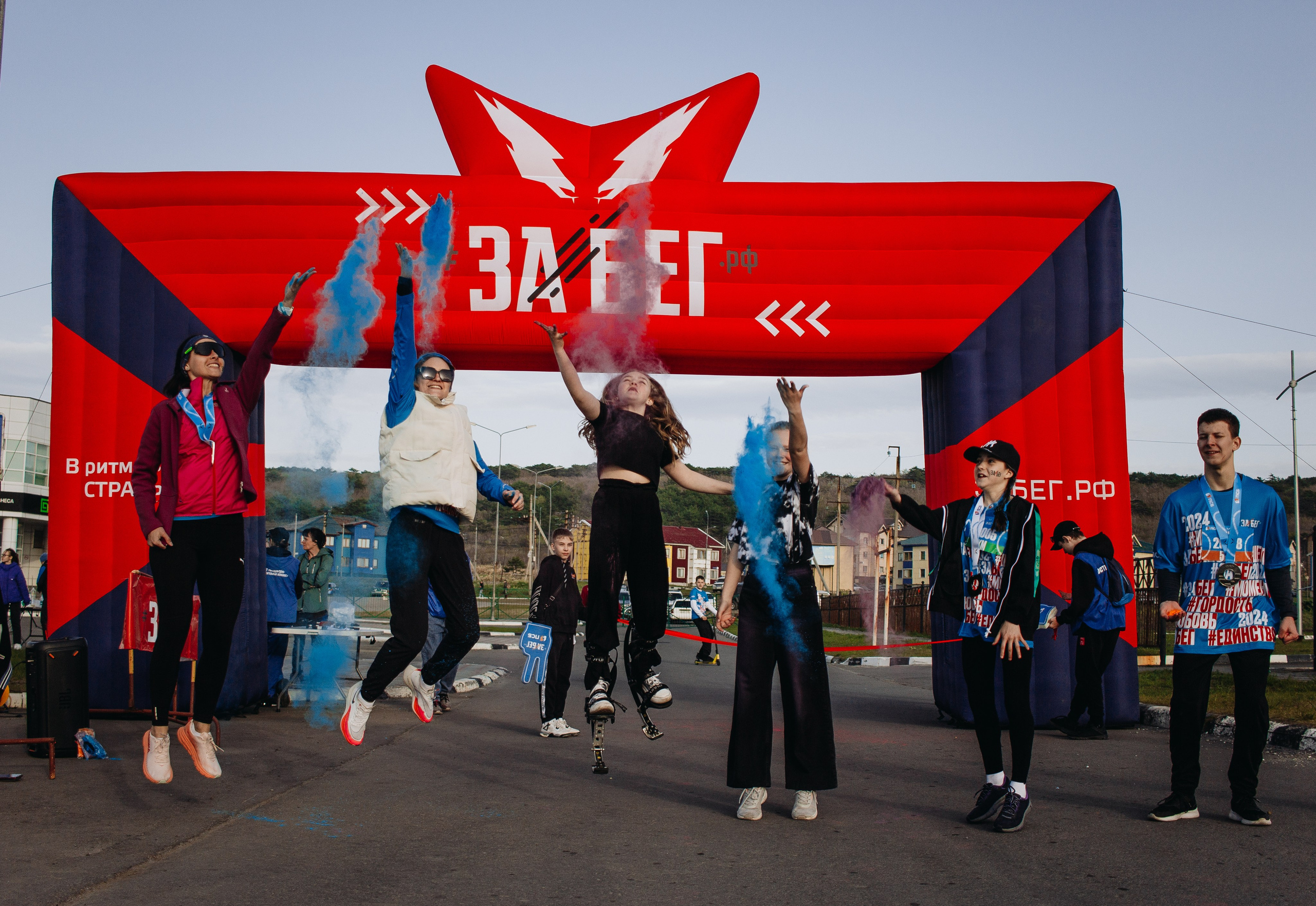 Репортаж ЗАБЕГ РФ 2024 КУРИЛЬСК. Фотограф Итуруп | Курильские острова