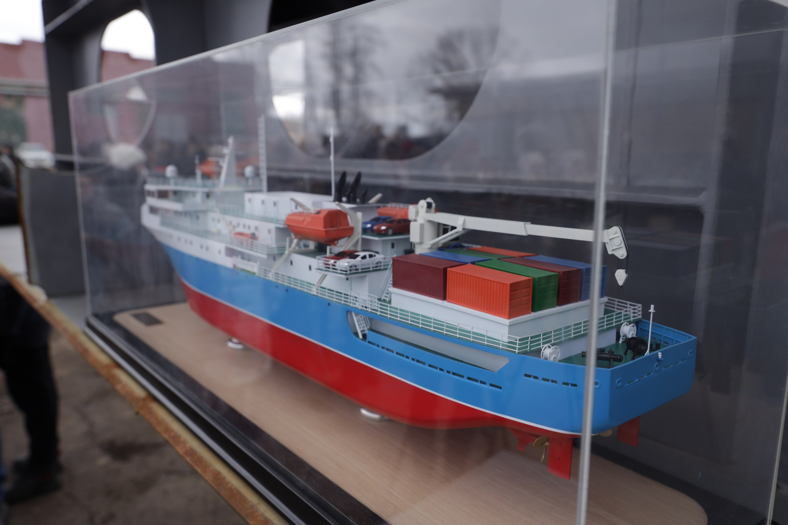 ЗАО нефтефлот Зимние фото + закаладка киля Судна. Фотограф в Самаре Максим Тырин