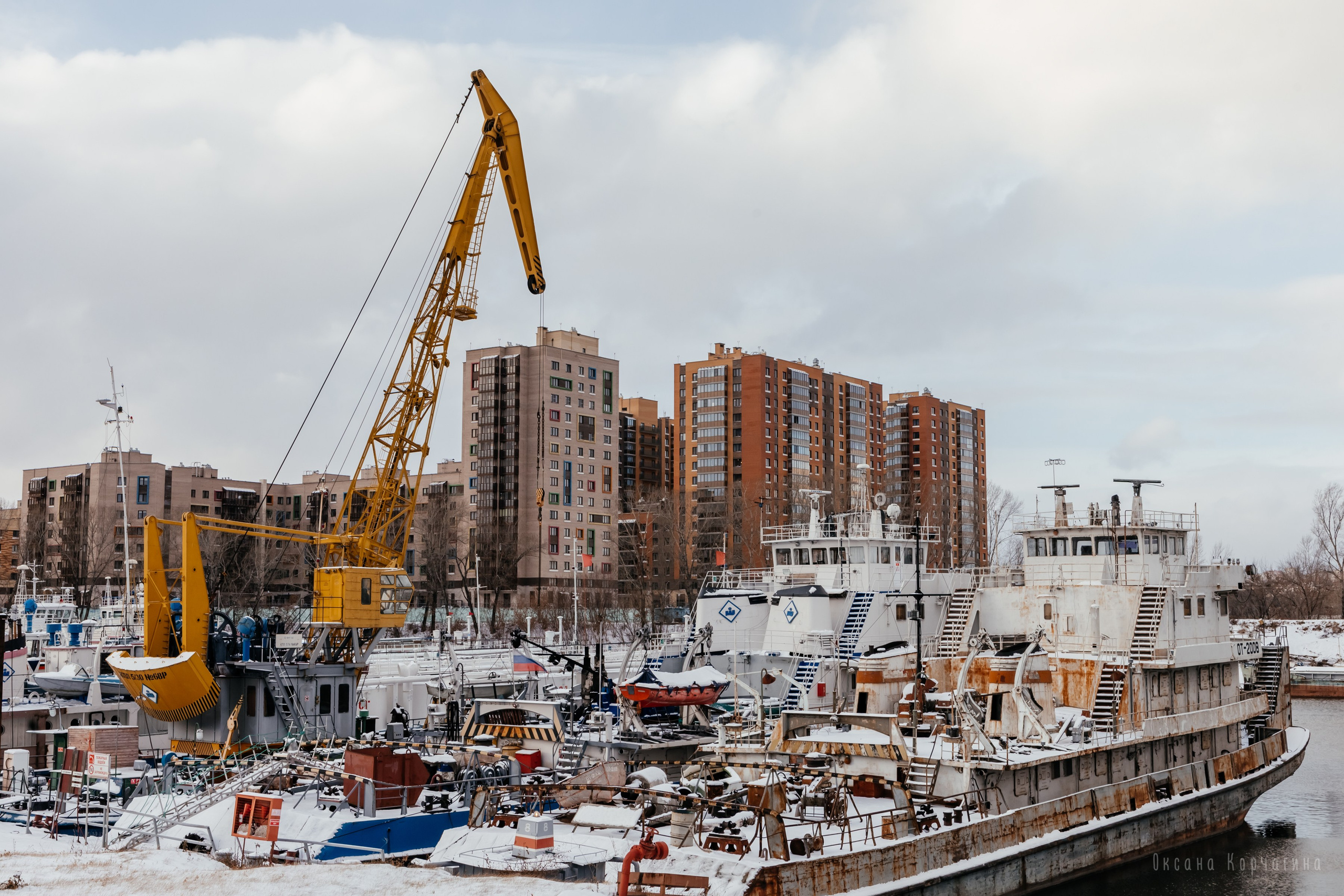 Судоремонтный центр. Фотограф в Красноярске Оксана Корчагина