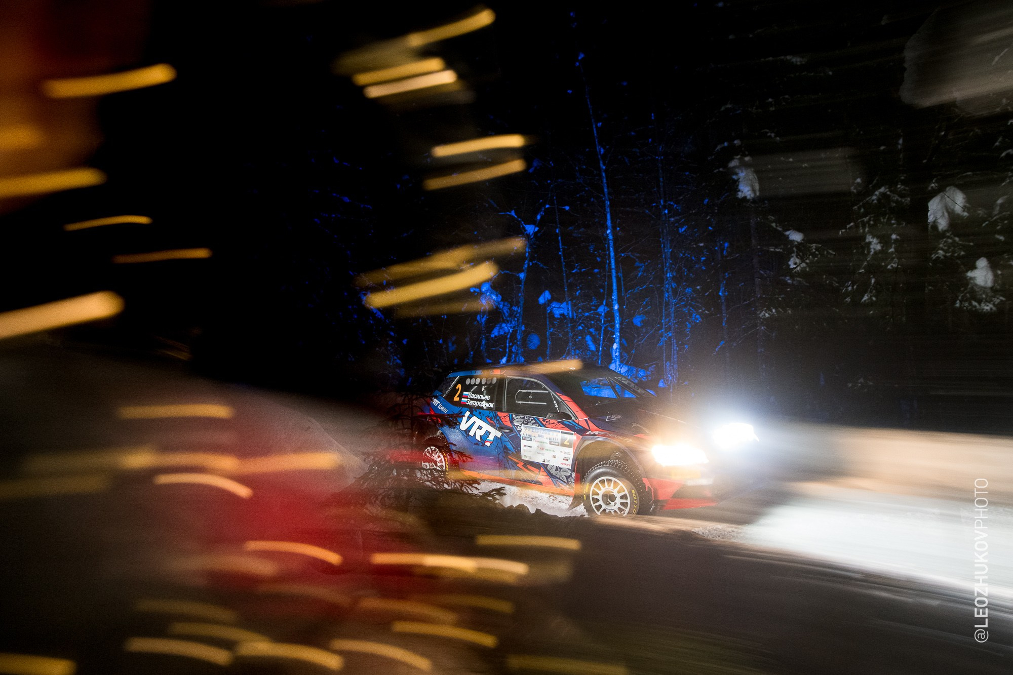 Rally Karelia 2026. Sports photographer Leonid Zhukov