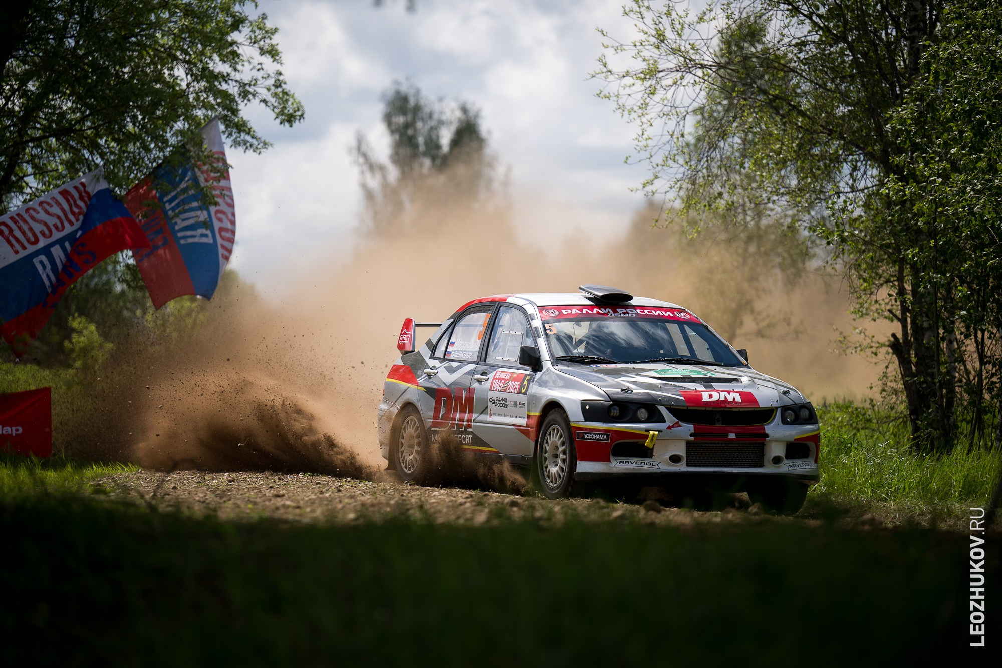 Rally Pushkinskie gory 2025. Sports photographer Leonid Zhukov