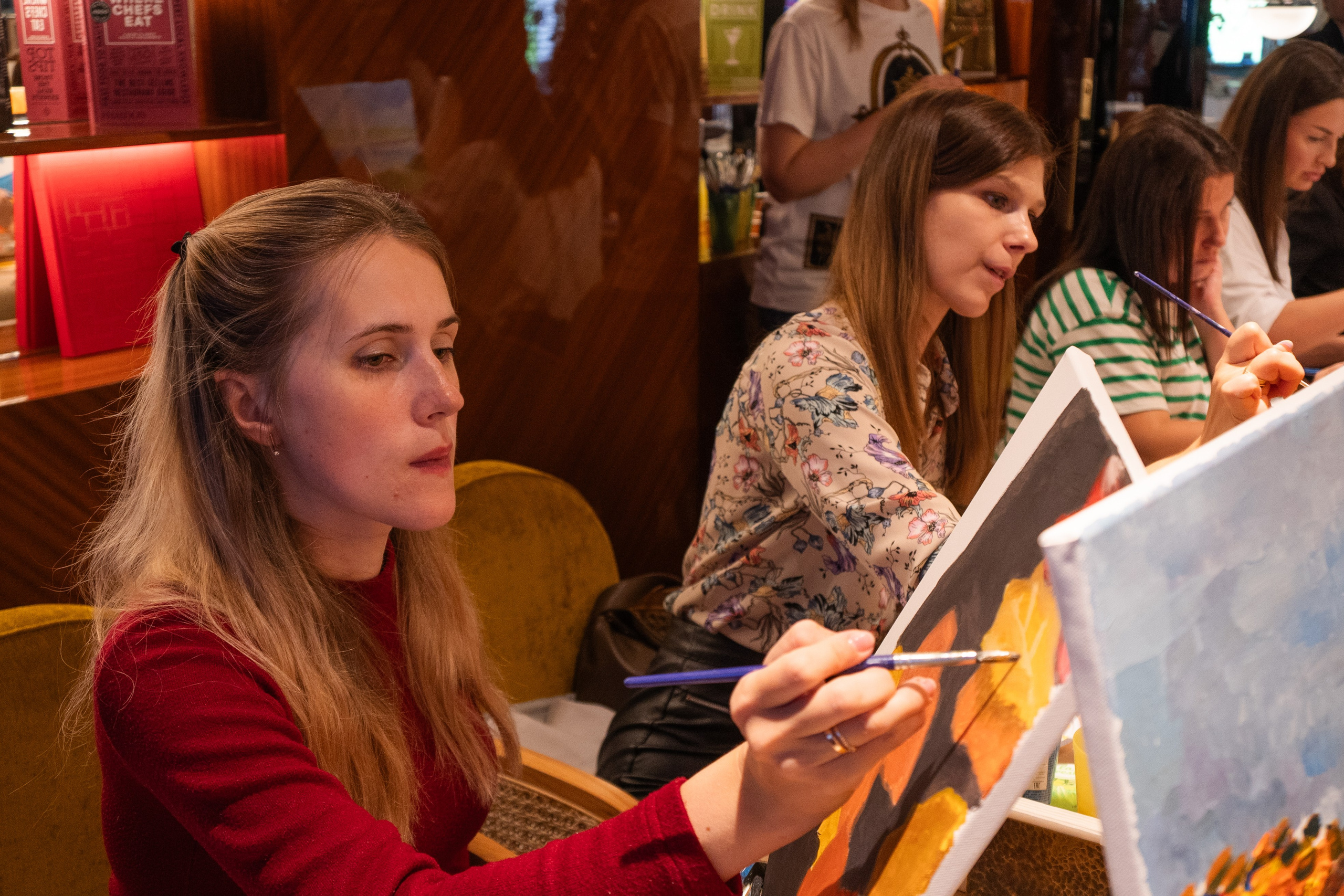 Корпоратив Teach Me Art 3. Портретный фотограф в Москве и Санкт-Петербурге Арина Чех