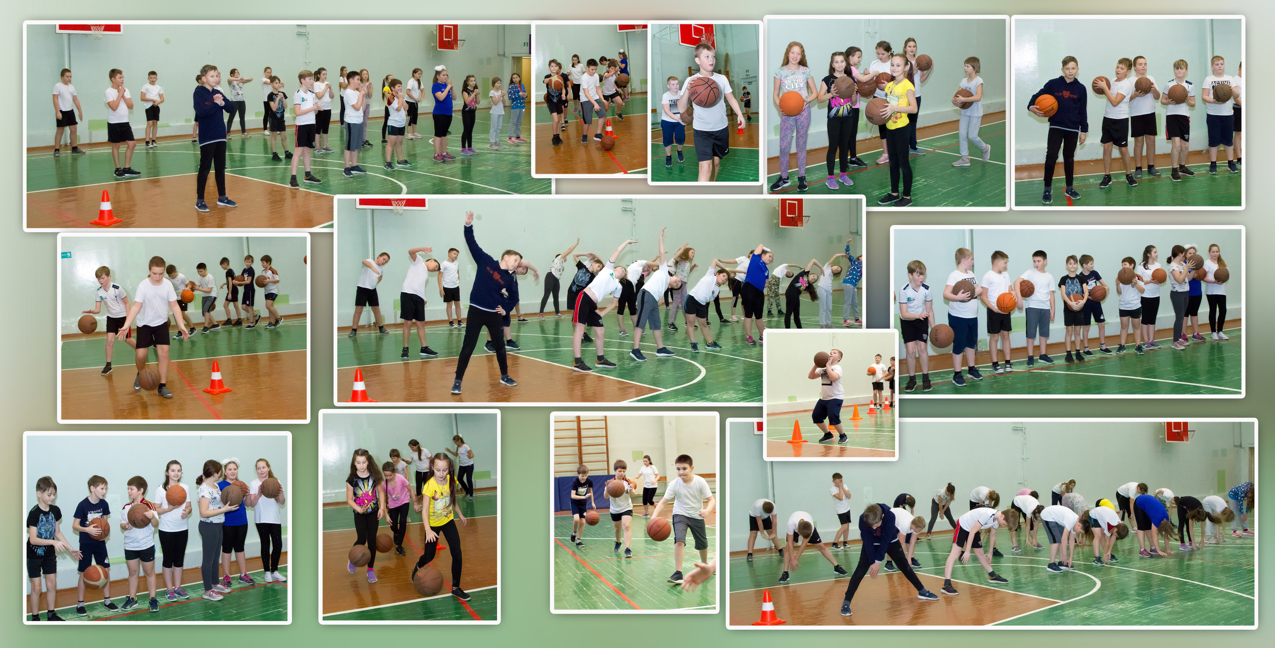 10 разворот. Физкультура. 30х60 см