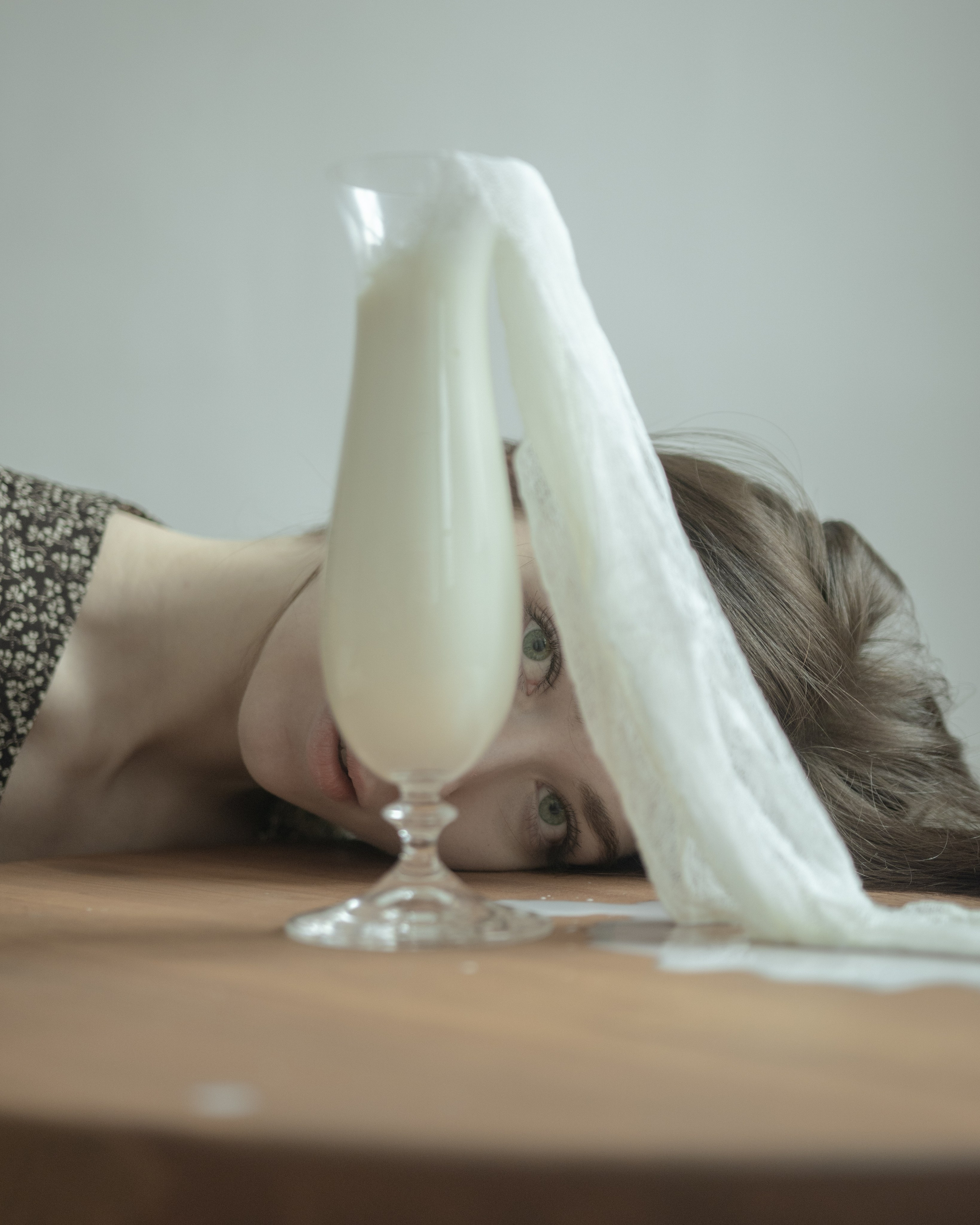 Depth of man. Art photographer Romanda Che