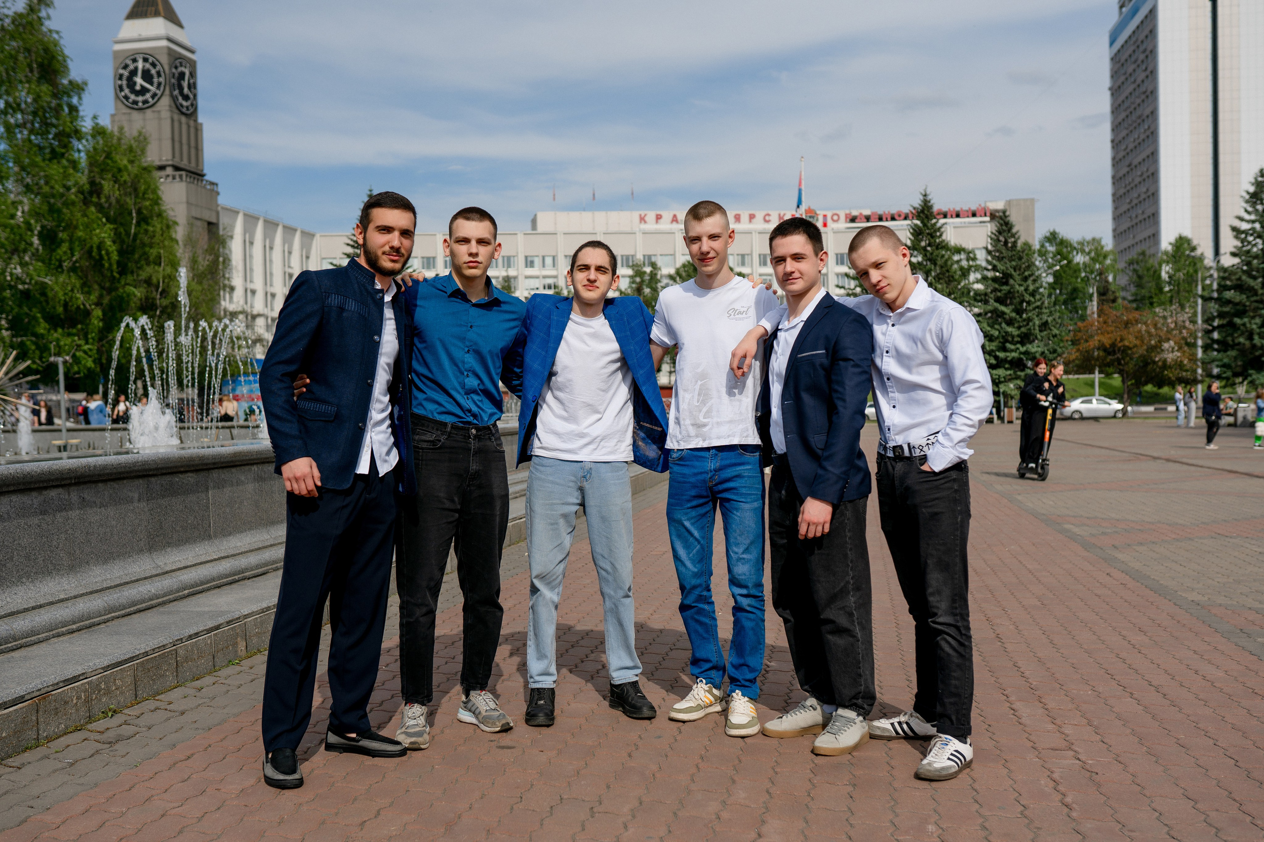 Фотосессия выпускников. Фотограф Ким Наталья в Красноярске