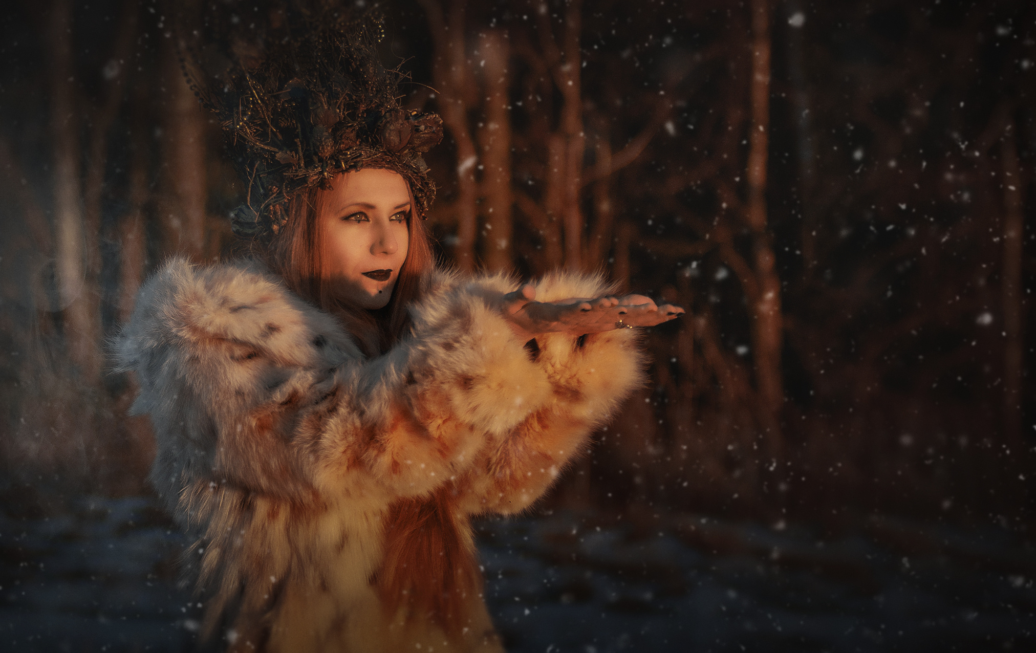 Марена. Приход весны. Портретный фотограф в Москве Антон Орлов