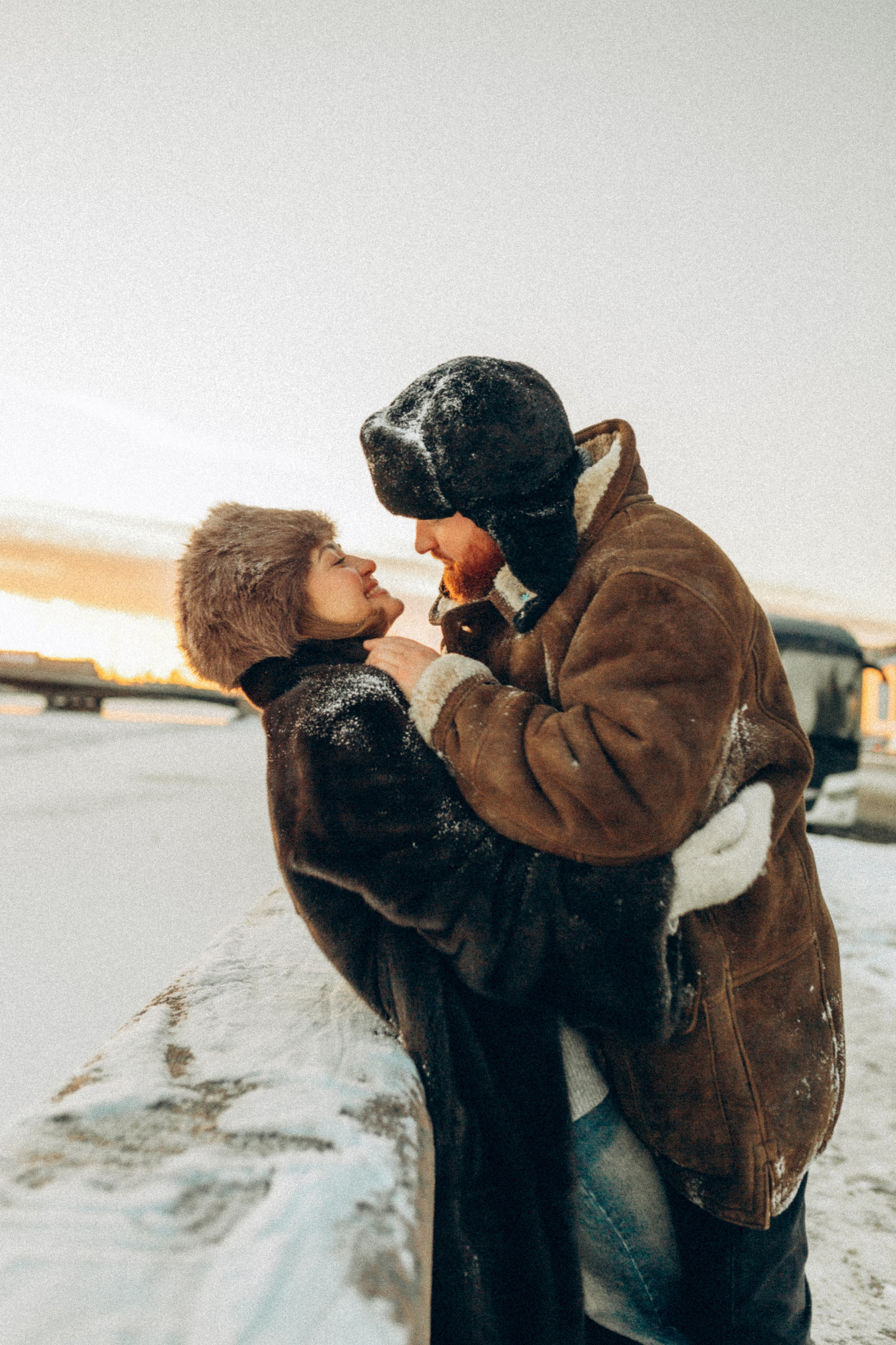 LoveStory зимняя. Фотограф Санкт-Петербург Князева Елизавета