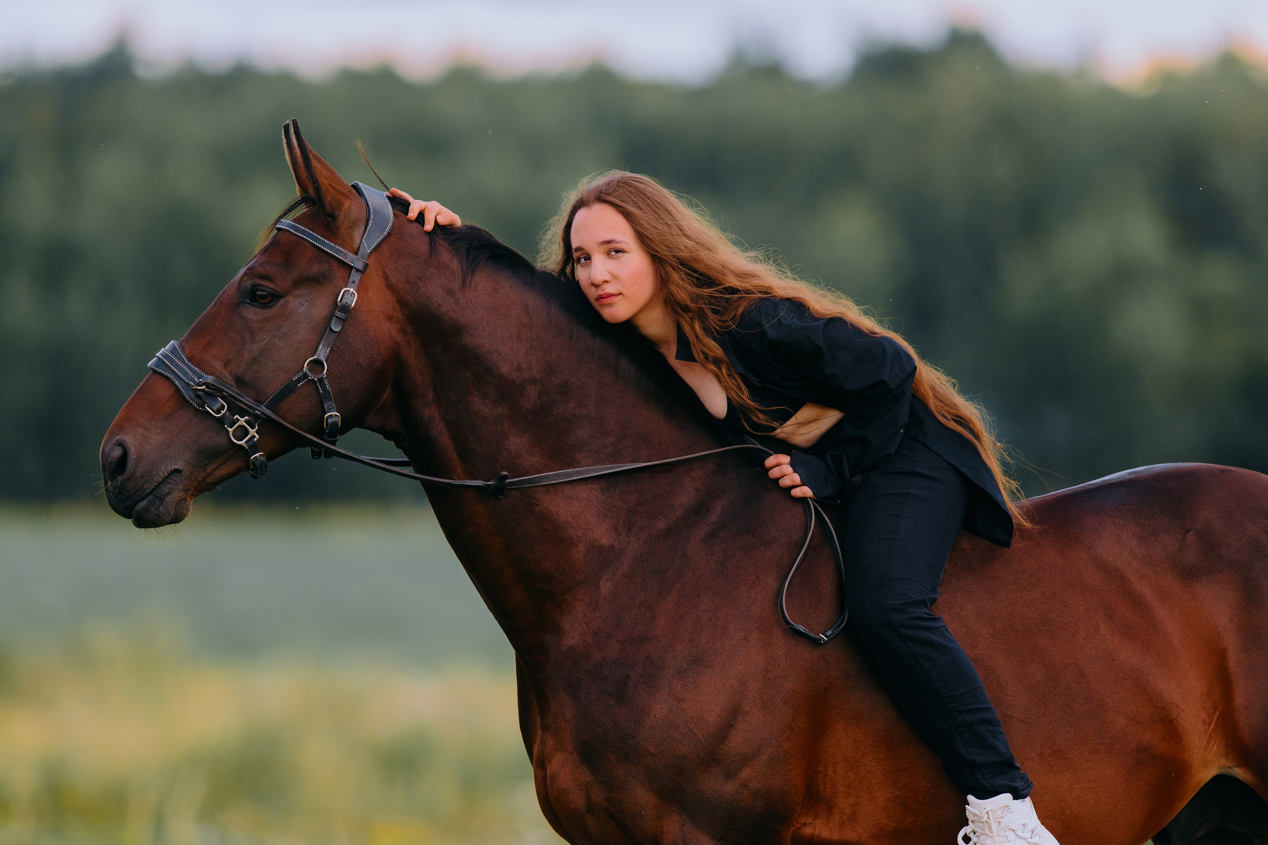 Светлана, Анна и Фрерих. Фотограф-анималист Ксендзова Кристина