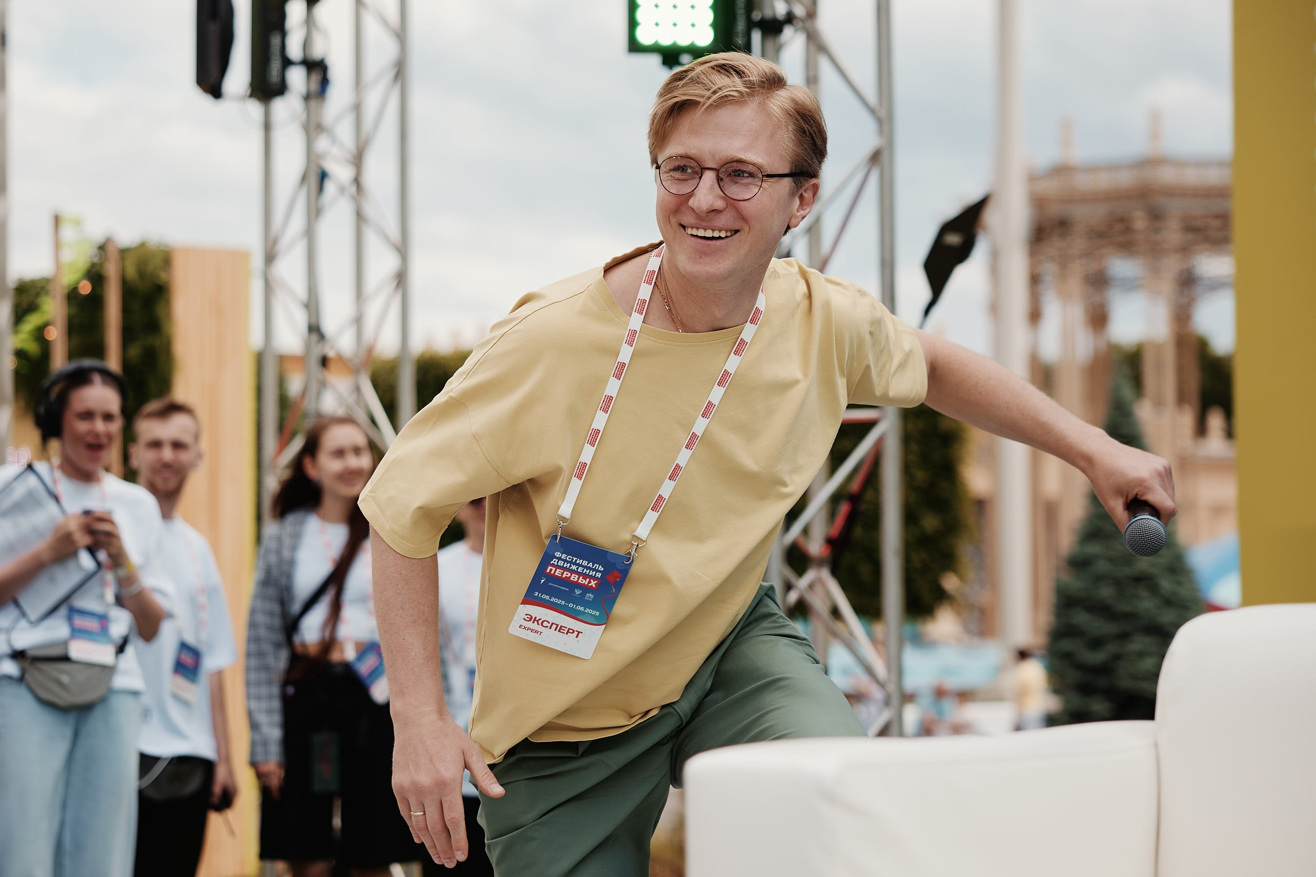Фестиваль Движения Первых 2025. Репортажная съемка в Москве