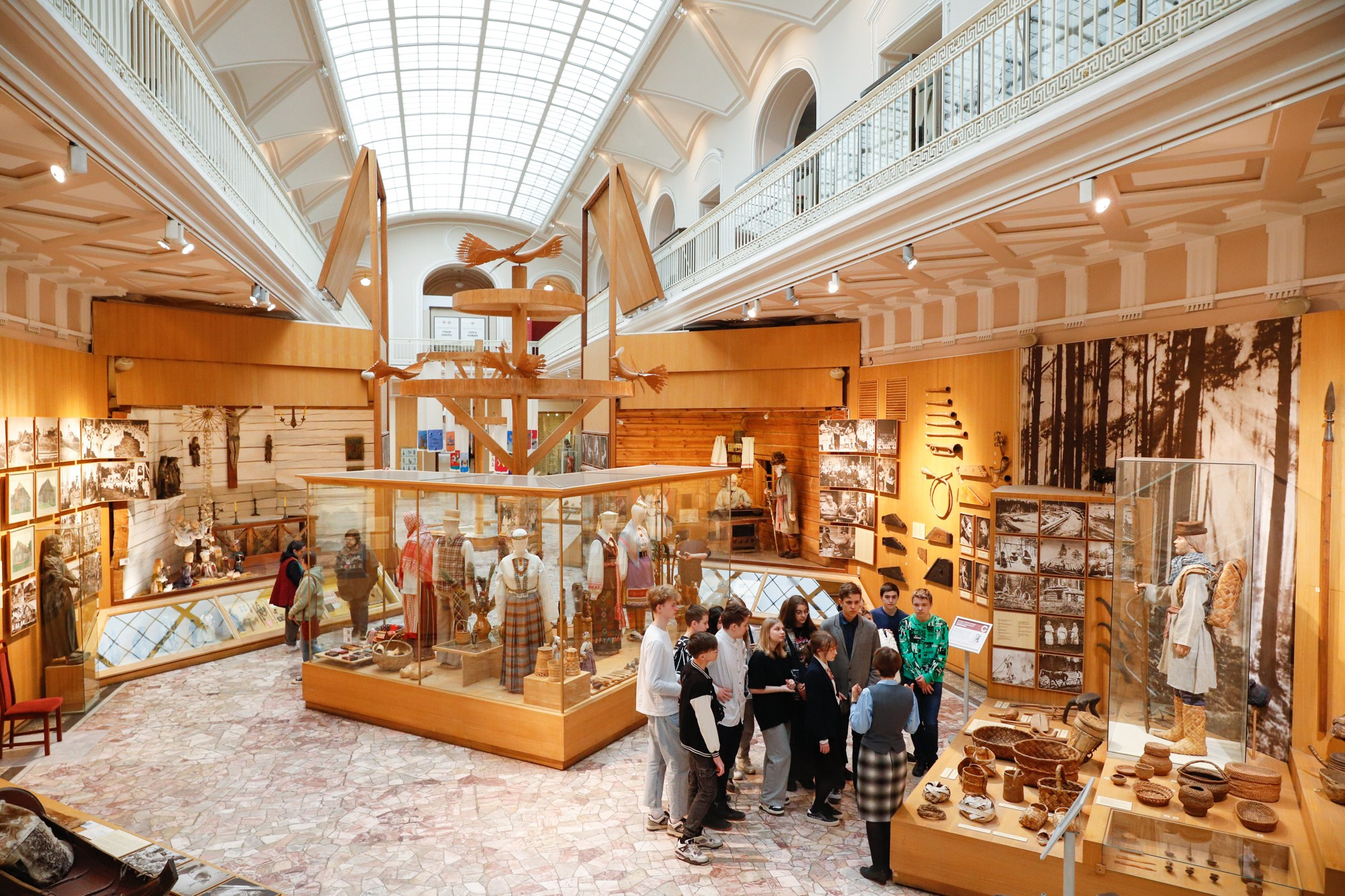 Экскурсия в Этнографический музей. Фотограф Дарья Попова