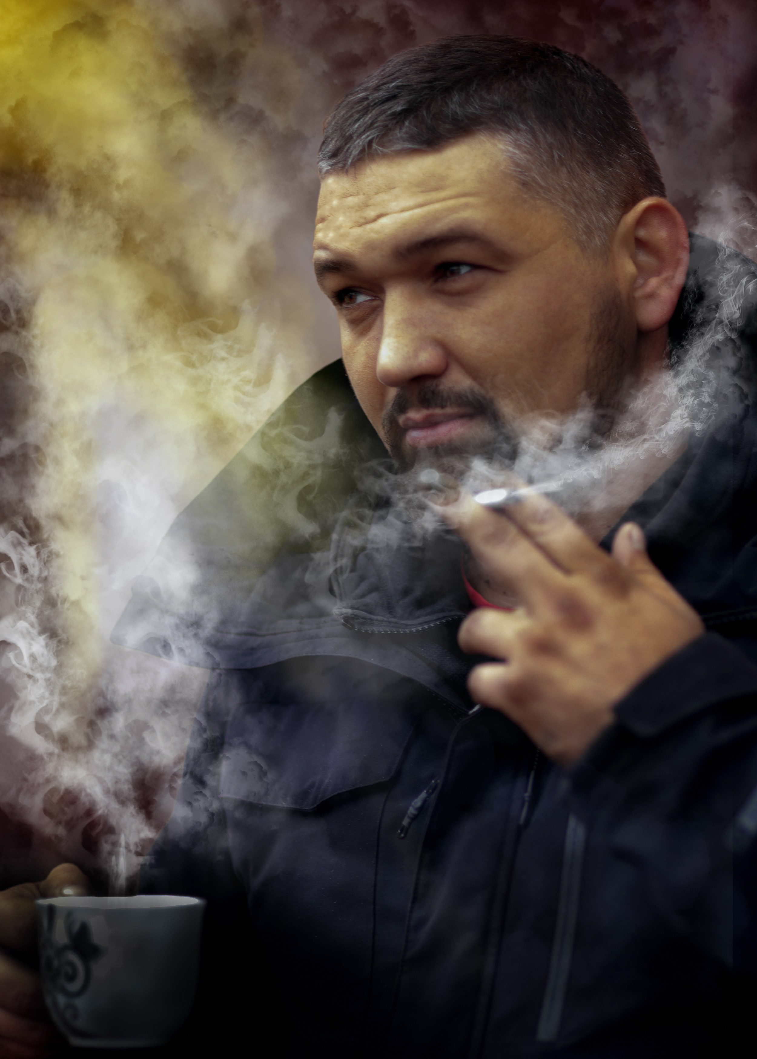 Мужской портрет подчеркивает мужественность, силу и харизму модели. Медиапродюсер, фотограф в Минеральных Водах —Виктор Холодов