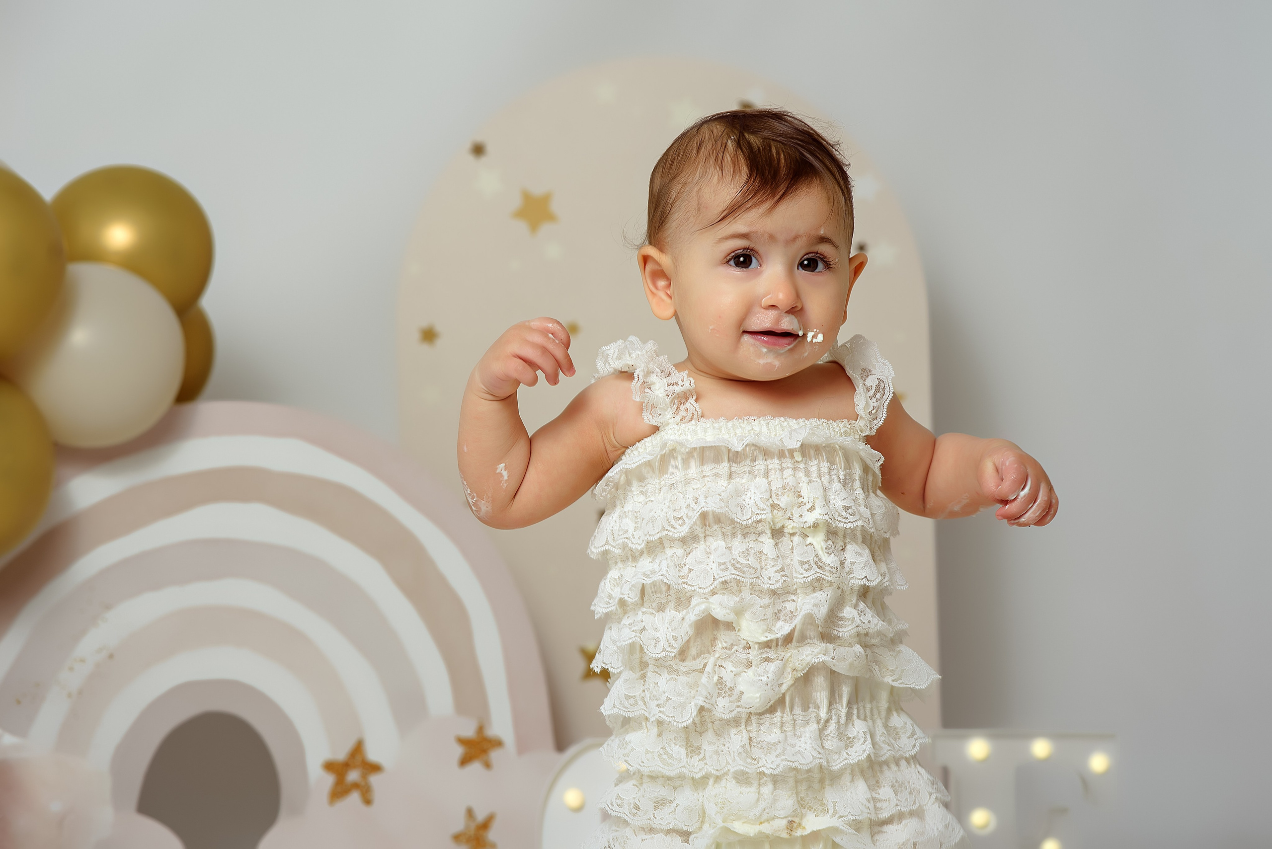 Крушение тортика. Фотограф беременности и новорожденных в Рязани