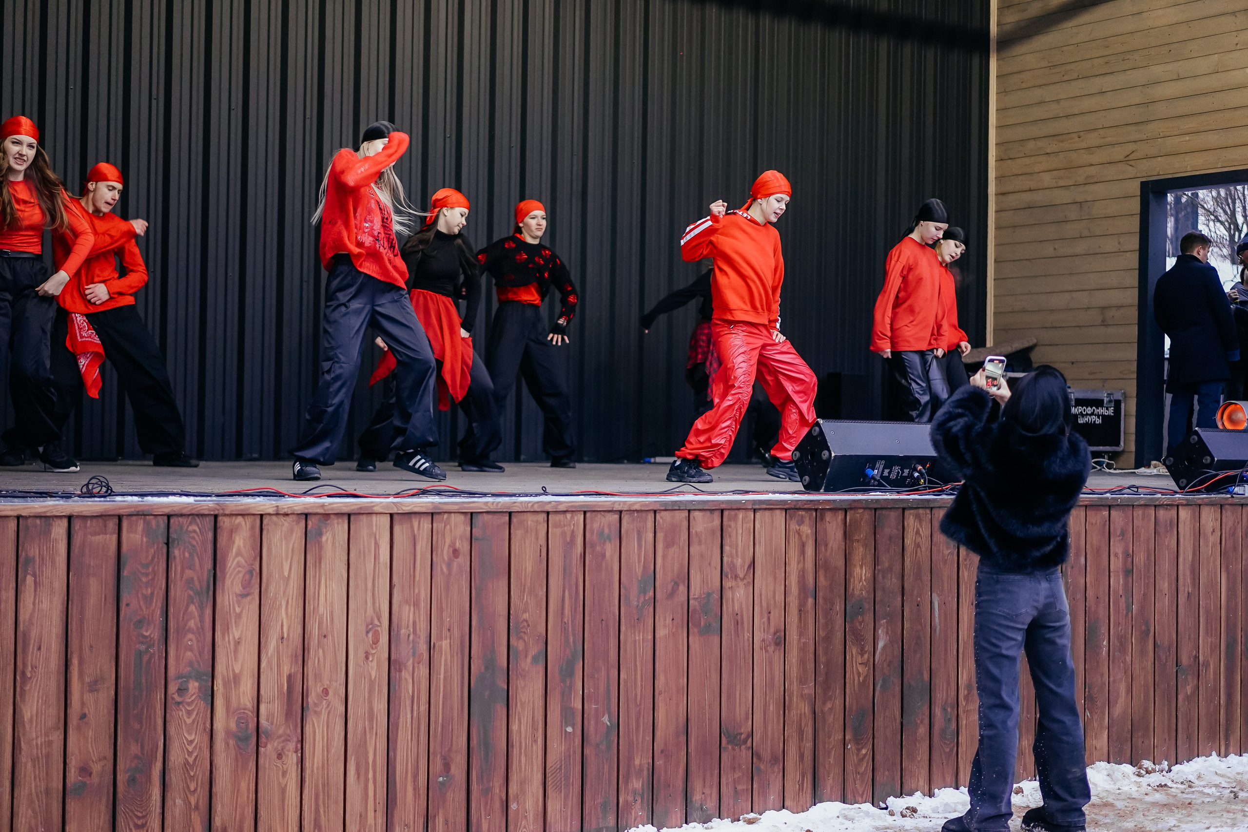 «Предновогодний переполох» Лопатинский сад, 14.12.2024. Фотограф и видеограф Смоленск | Студия Цезарь