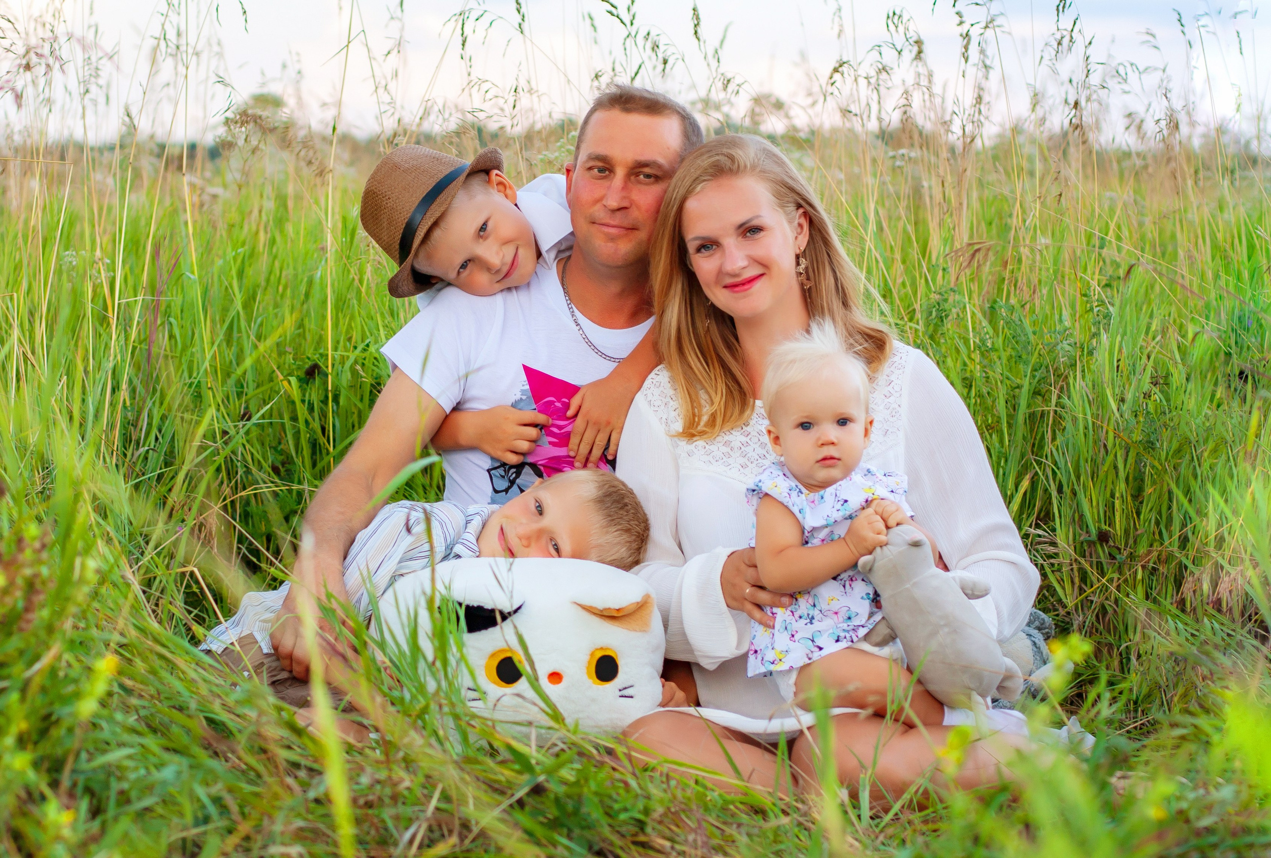 Семейная съемка. Фотограф Люся Воробьева