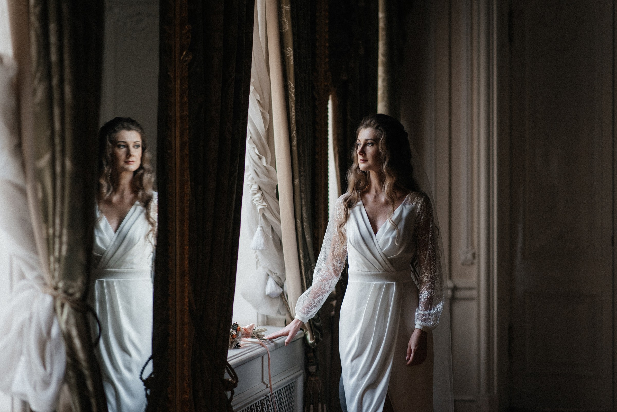 свадебная фотосессия в особняке Трубецких-Нарышкиных