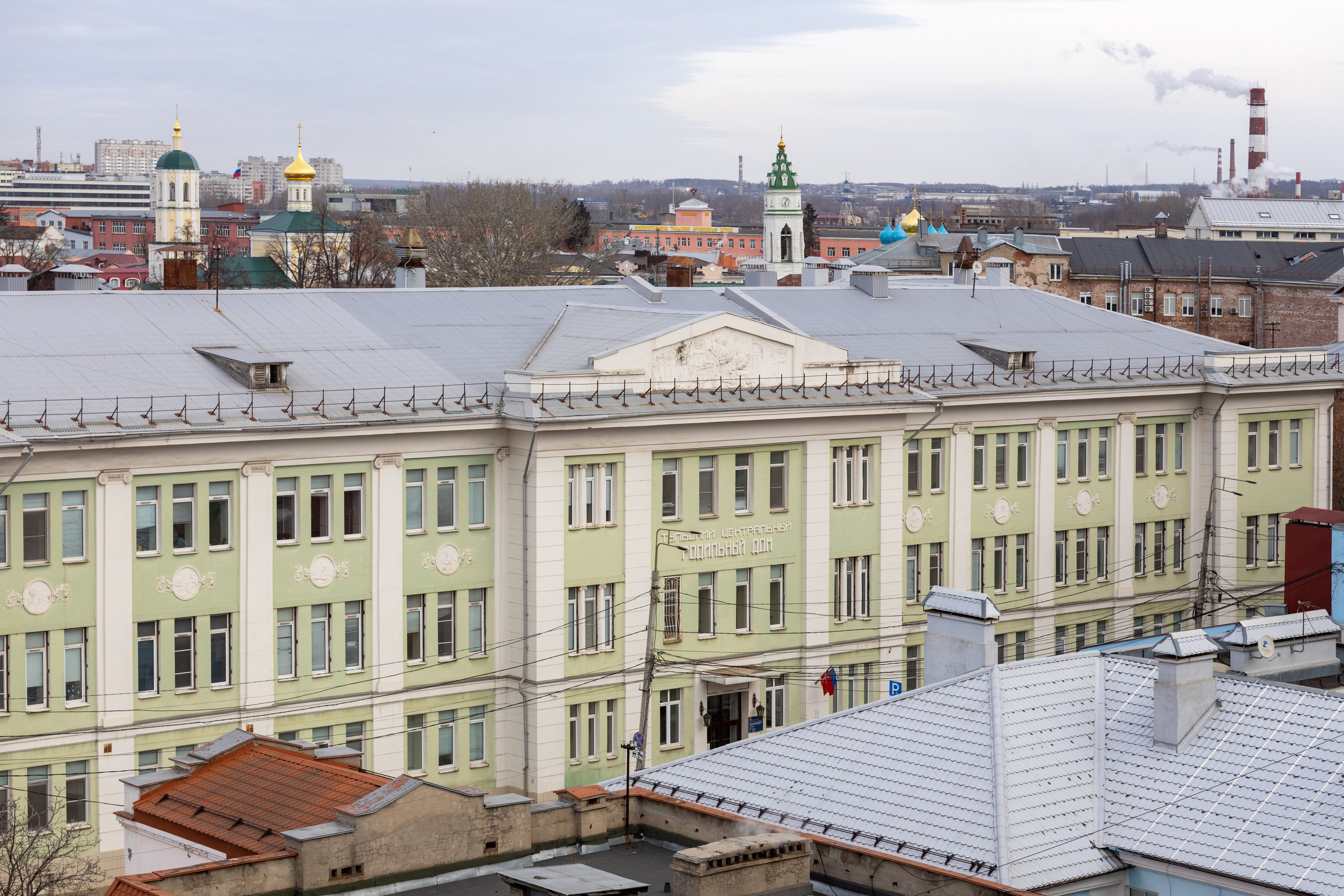 Виды на центр Тулы из СК Рояль. Фотограф в Туле Крупский АнДРей. Фотостудия «КАДР71» в Туле