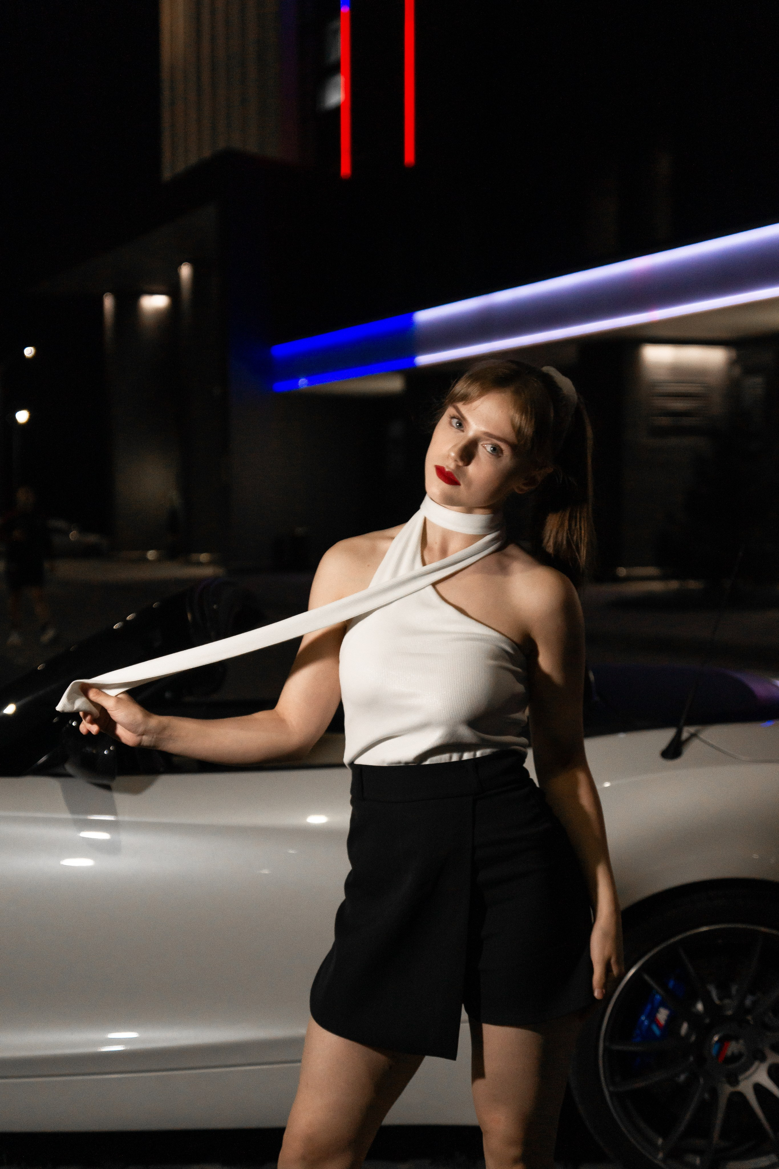 Съёмка с кабриолетом. Женский фотограф Омск, Екатерина Петрова